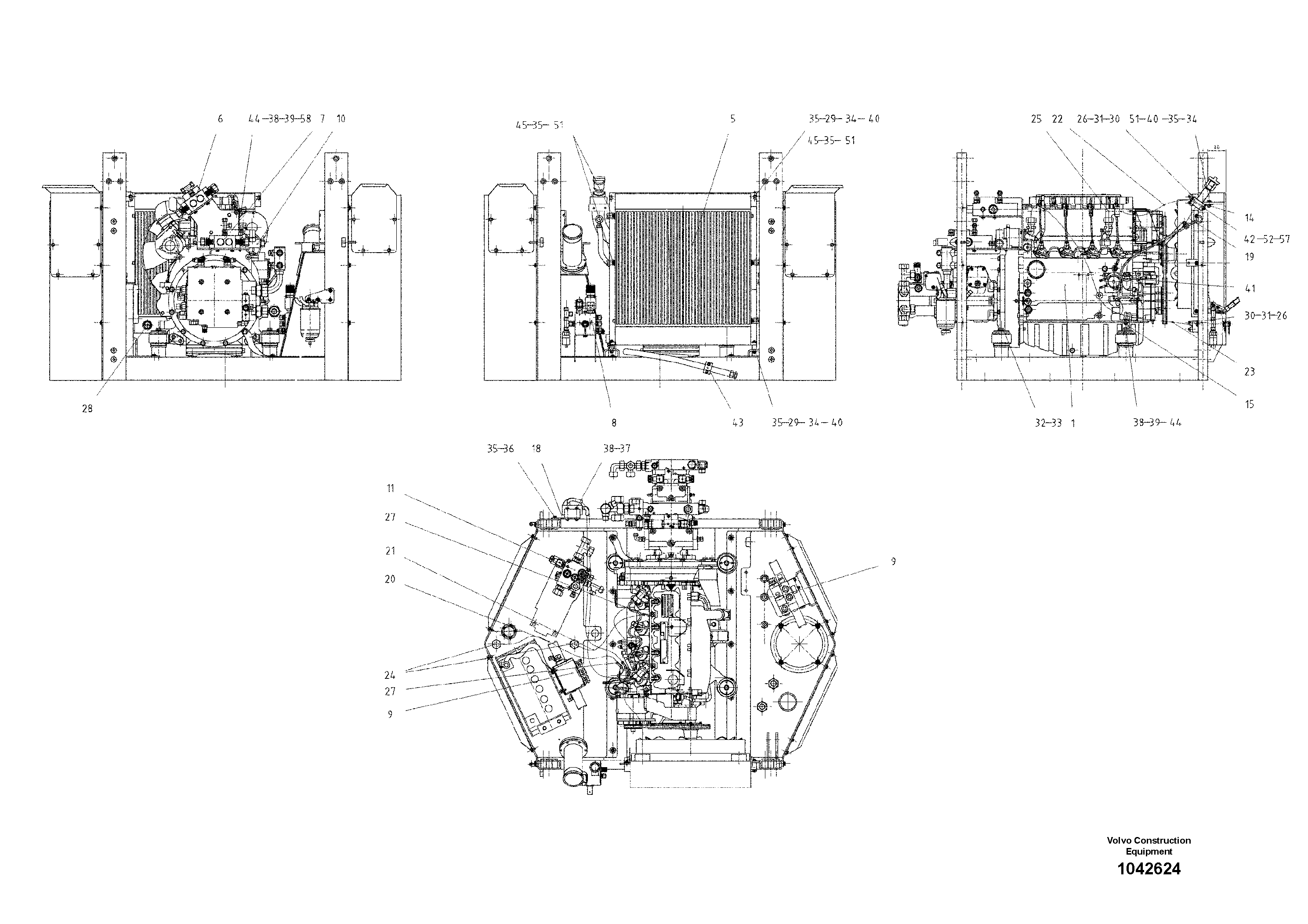 Промежуточная шестерня RM14149256 VOLVO