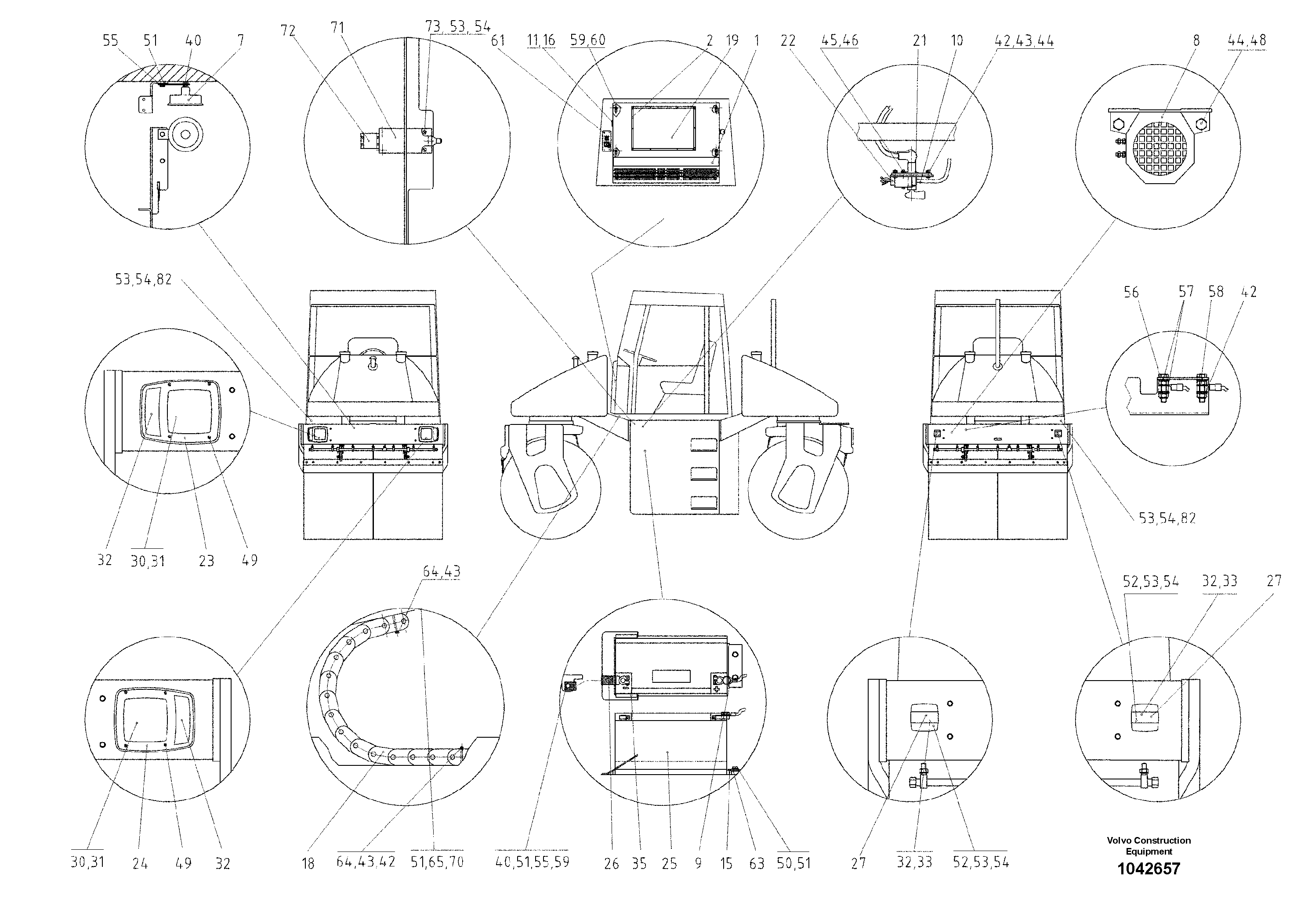 Подъемный цилиндр RM80756596 VOLVO