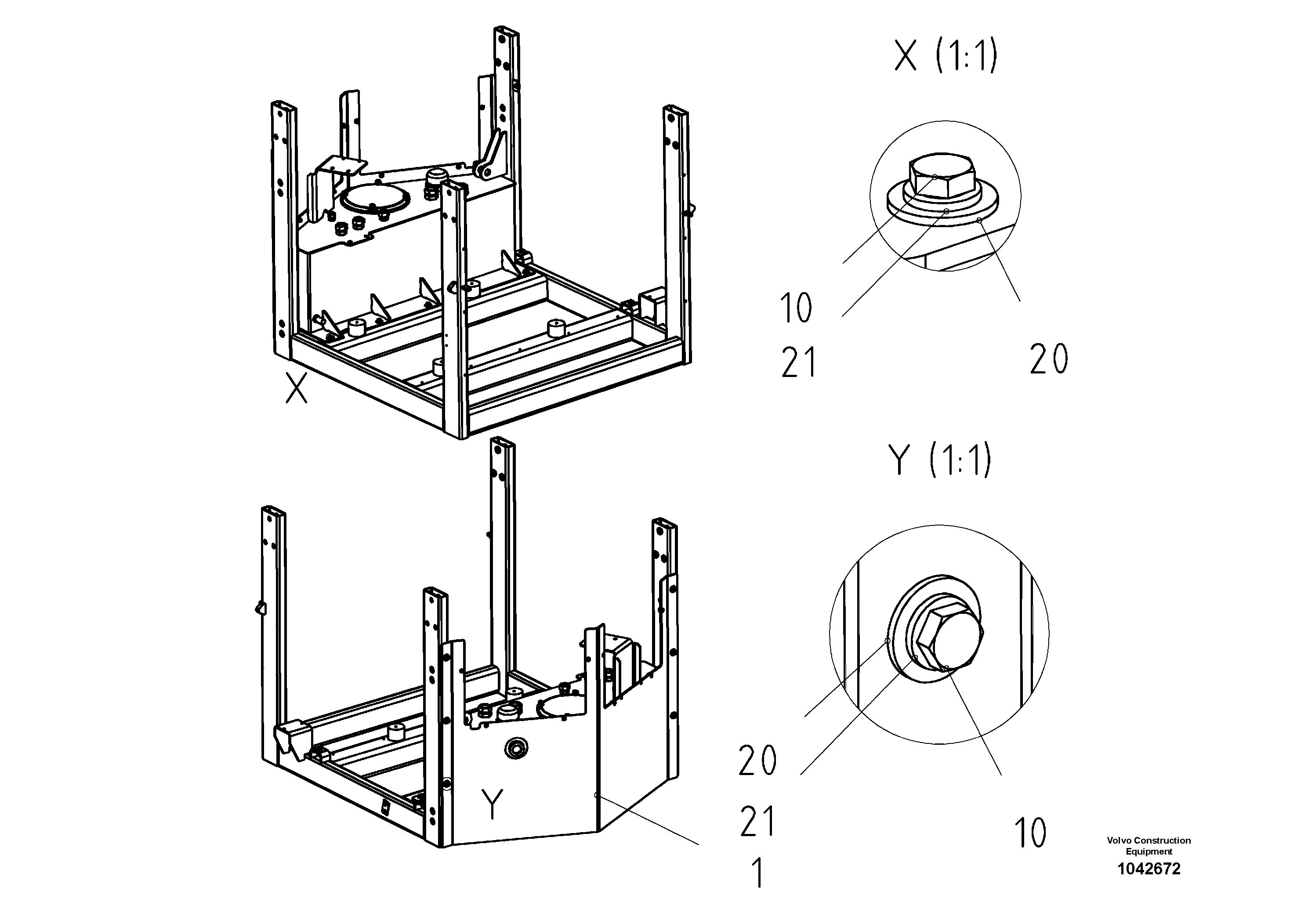 Frame, Lh RM80753742 VOLVO