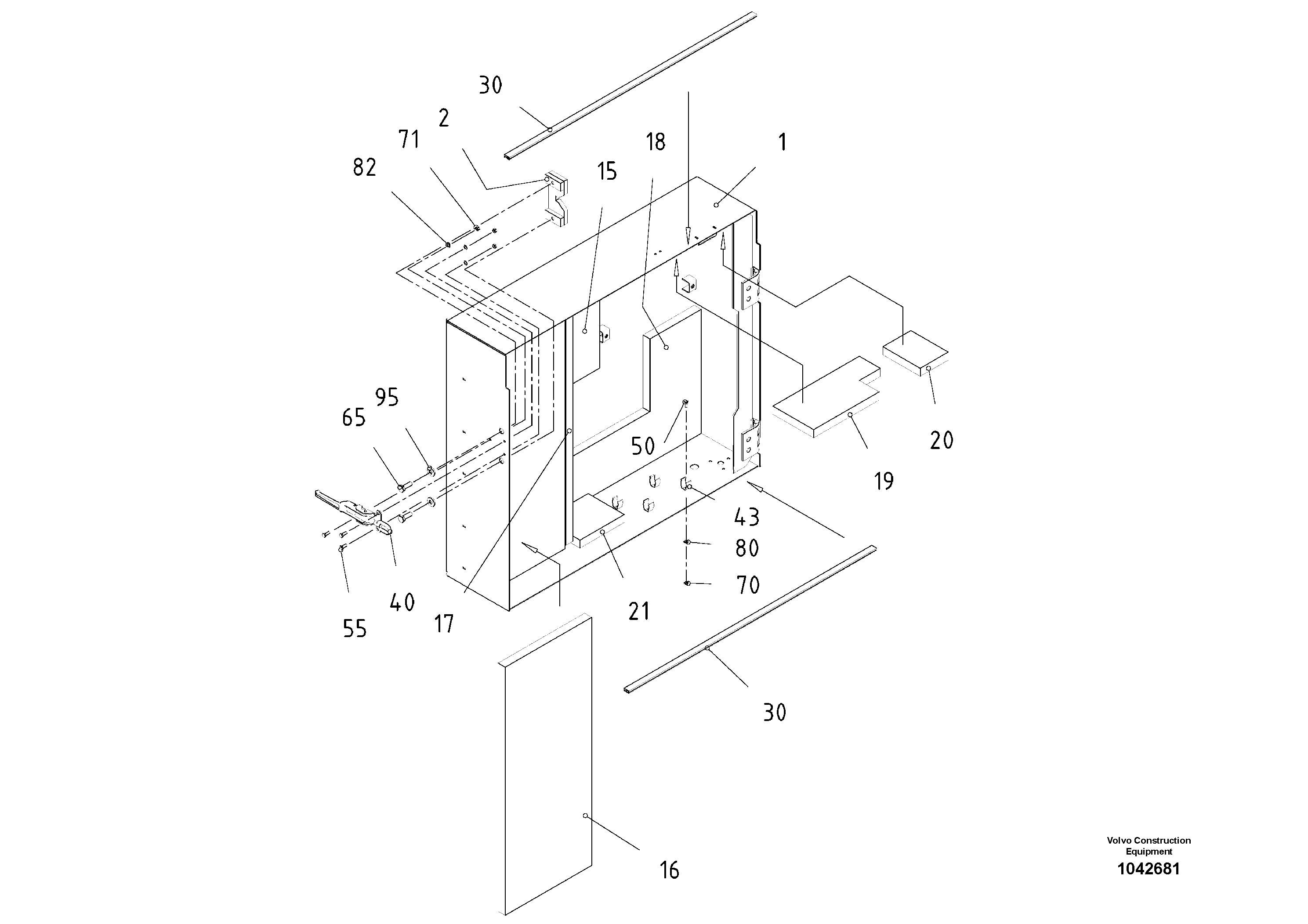 Rec.housing RM80754138 VOLVO