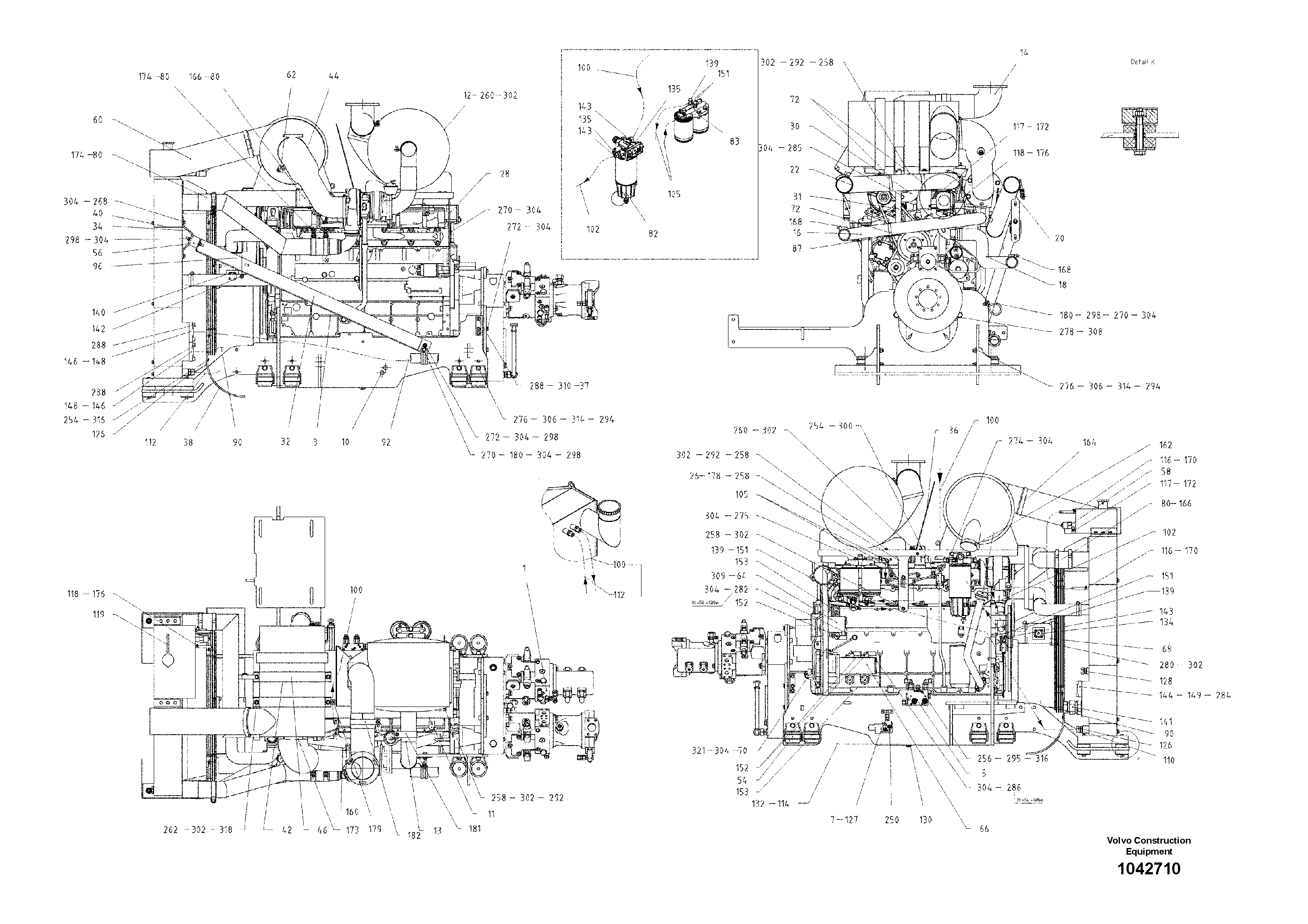 Fuel pipes, RM80893720 VOLVO