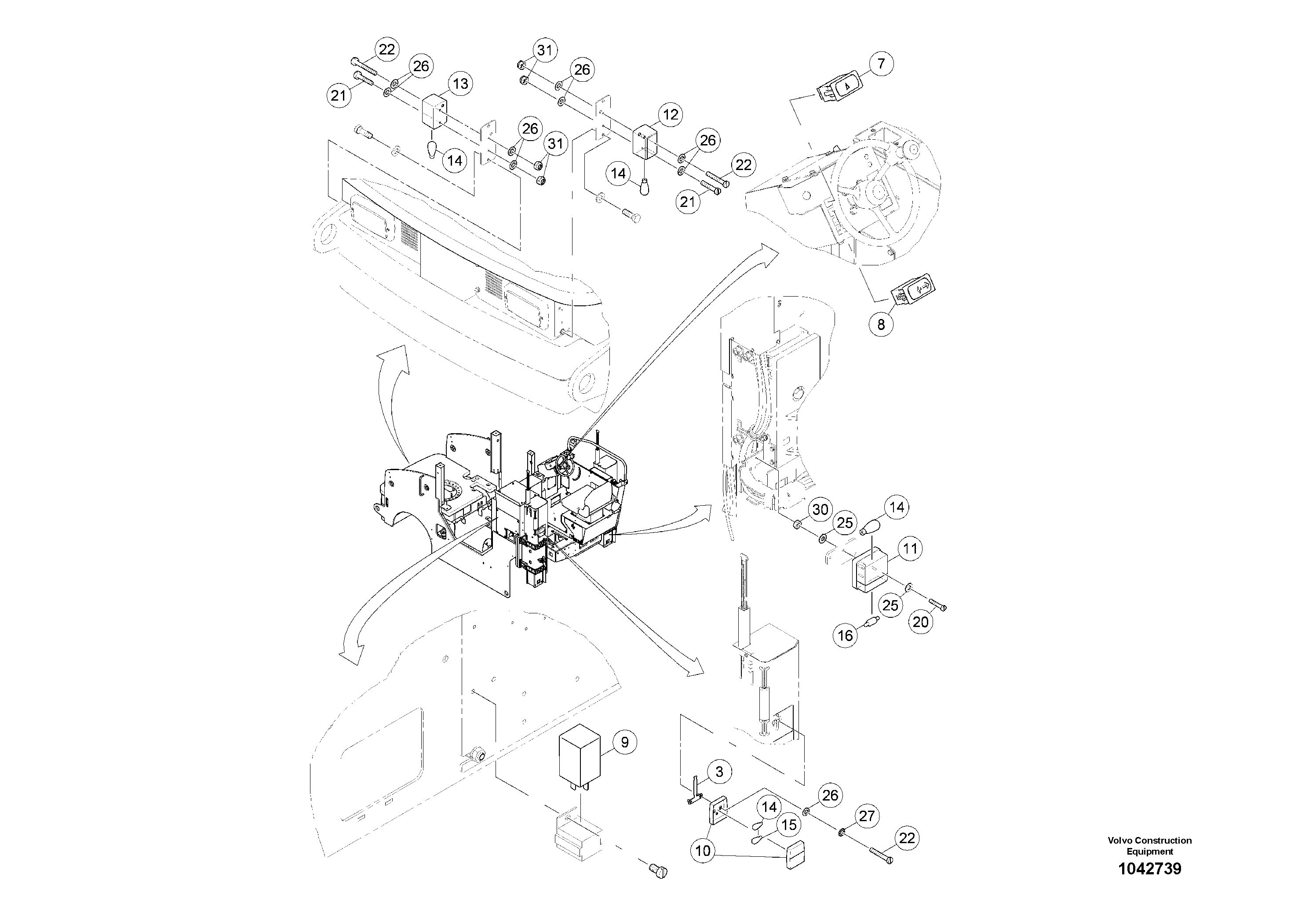 Кабель RM80835853 VOLVO
