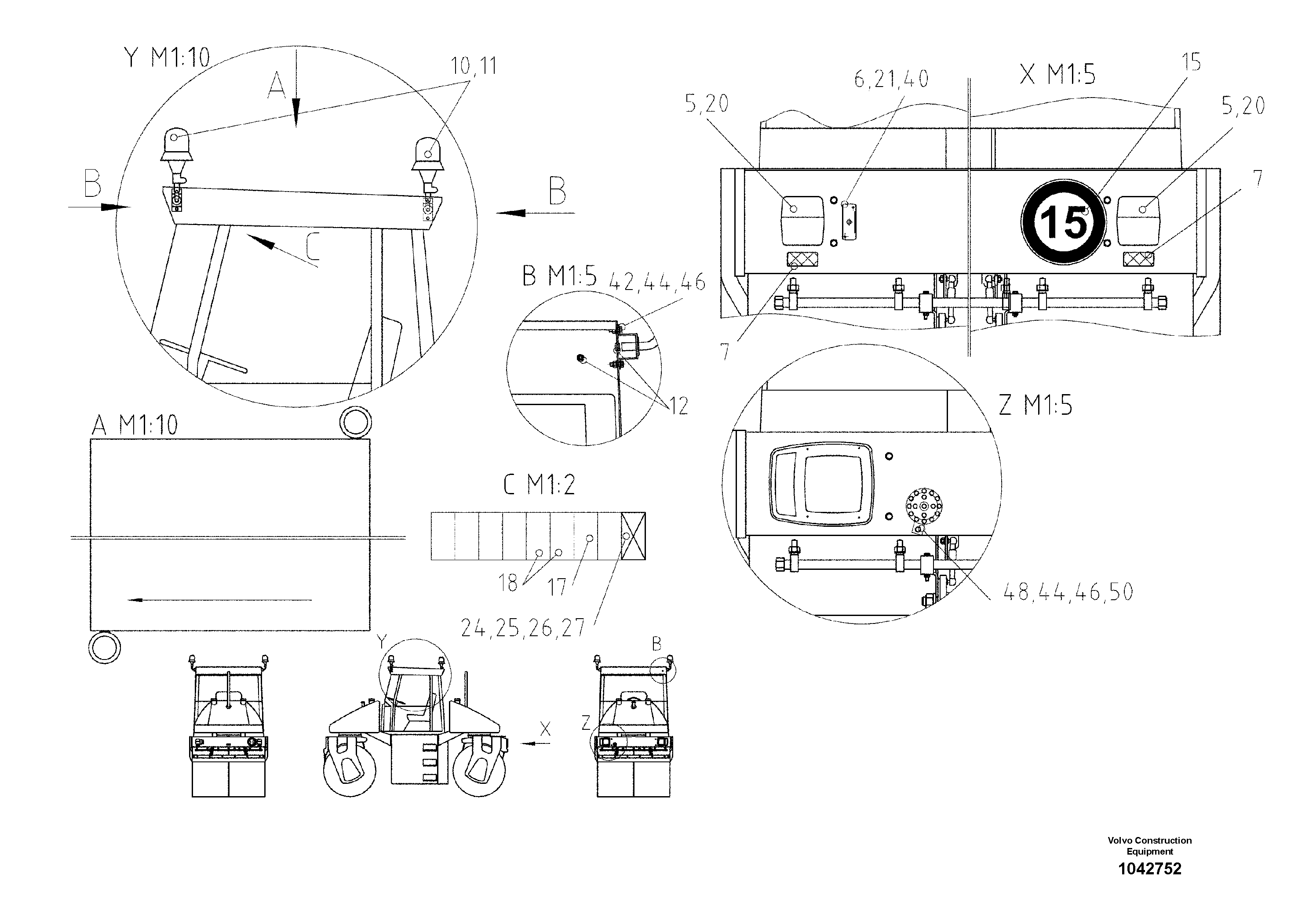Angled plate RM80760804 VOLVO