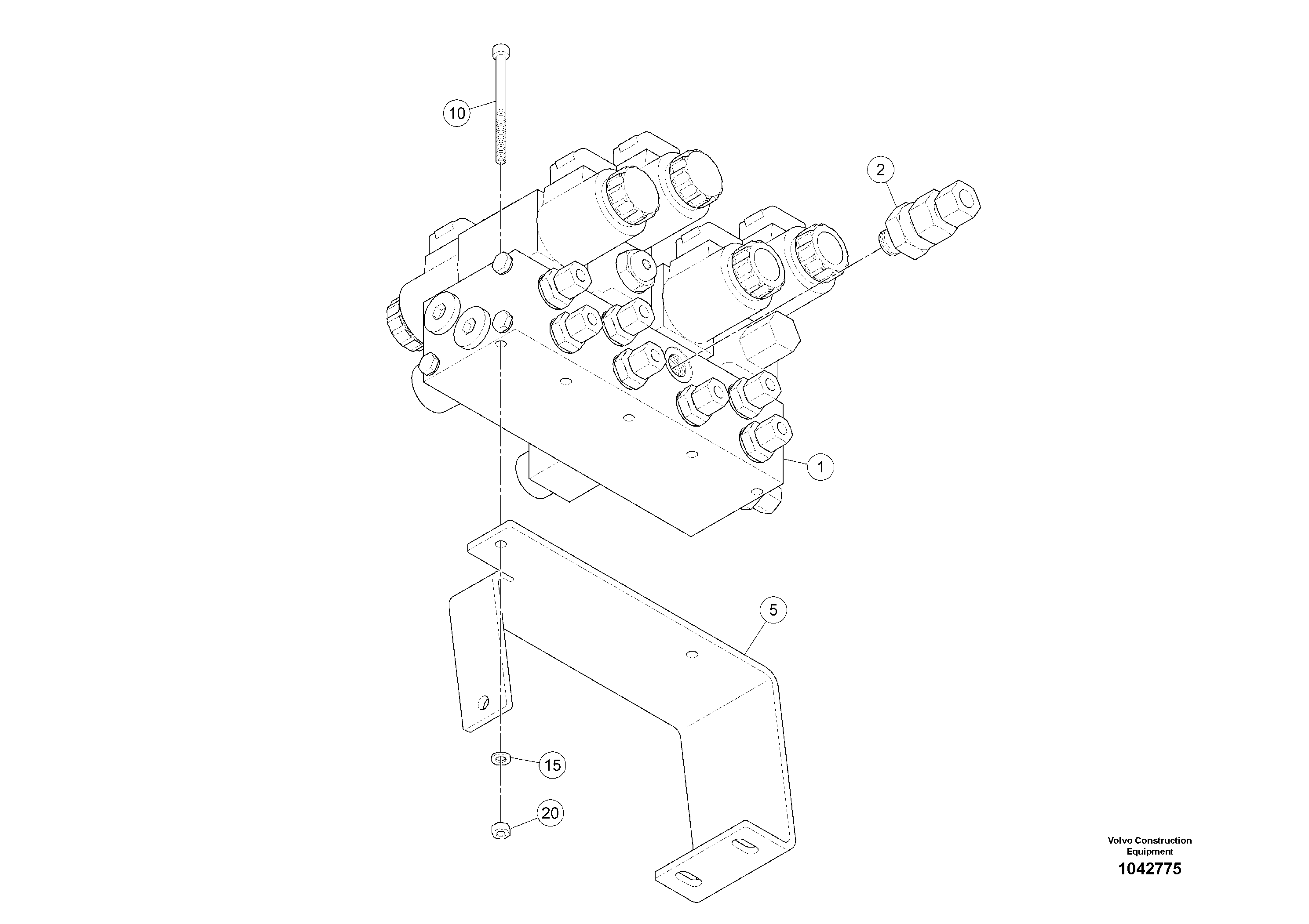 Pierce Nut RM80792393 VOLVO