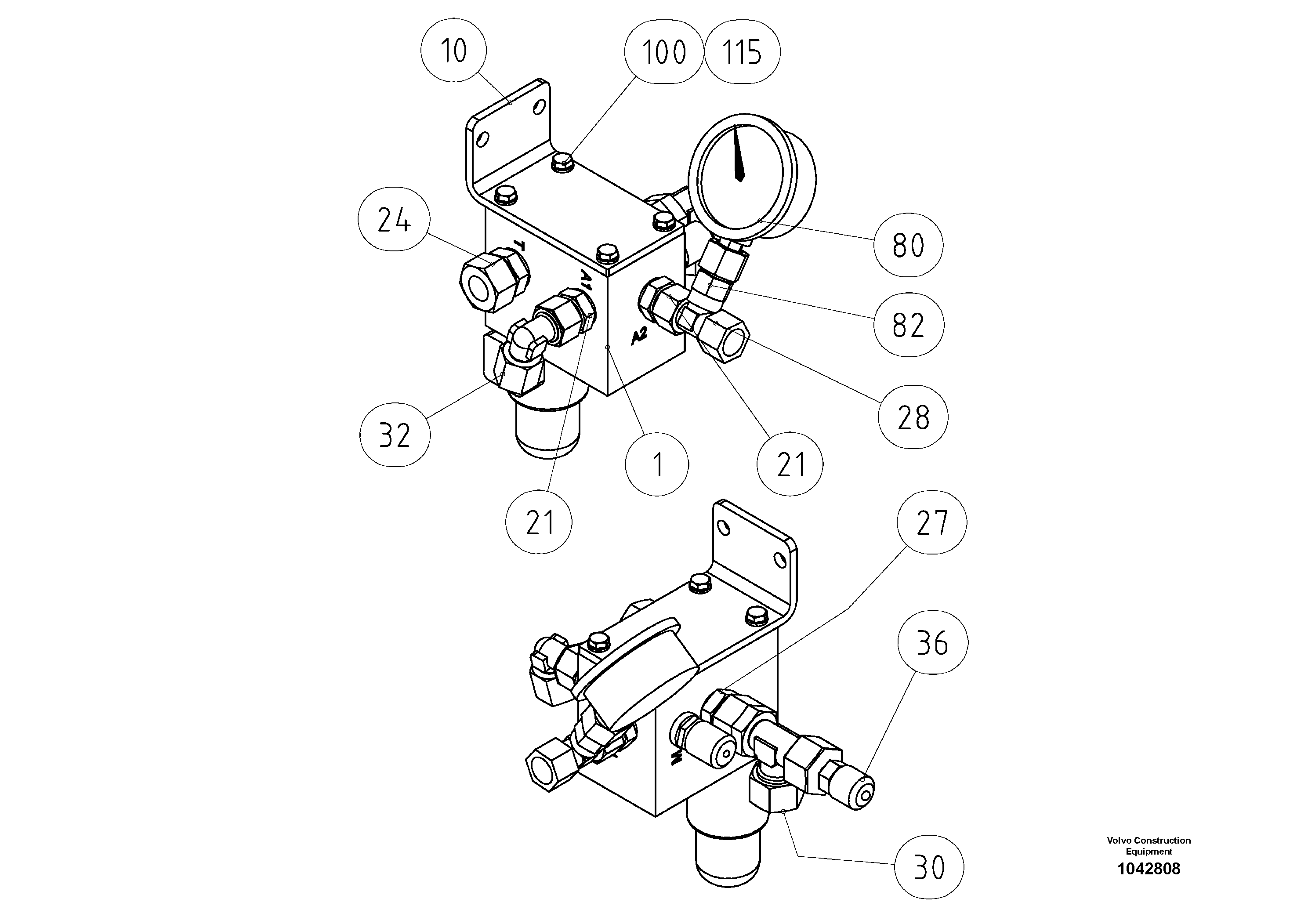 Pierce Nut RM80663131 VOLVO