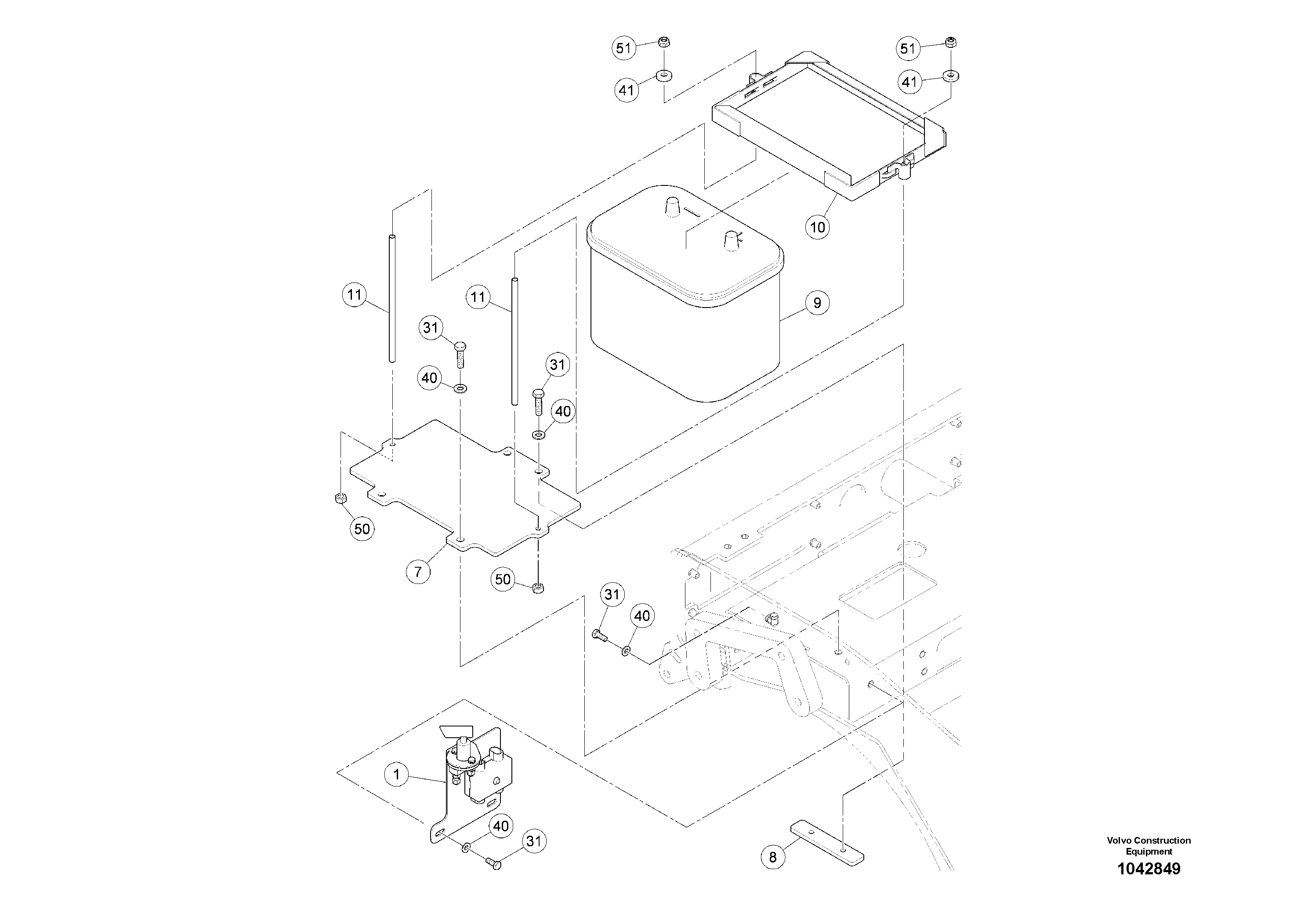 Rec.housing RM43896570 VOLVO