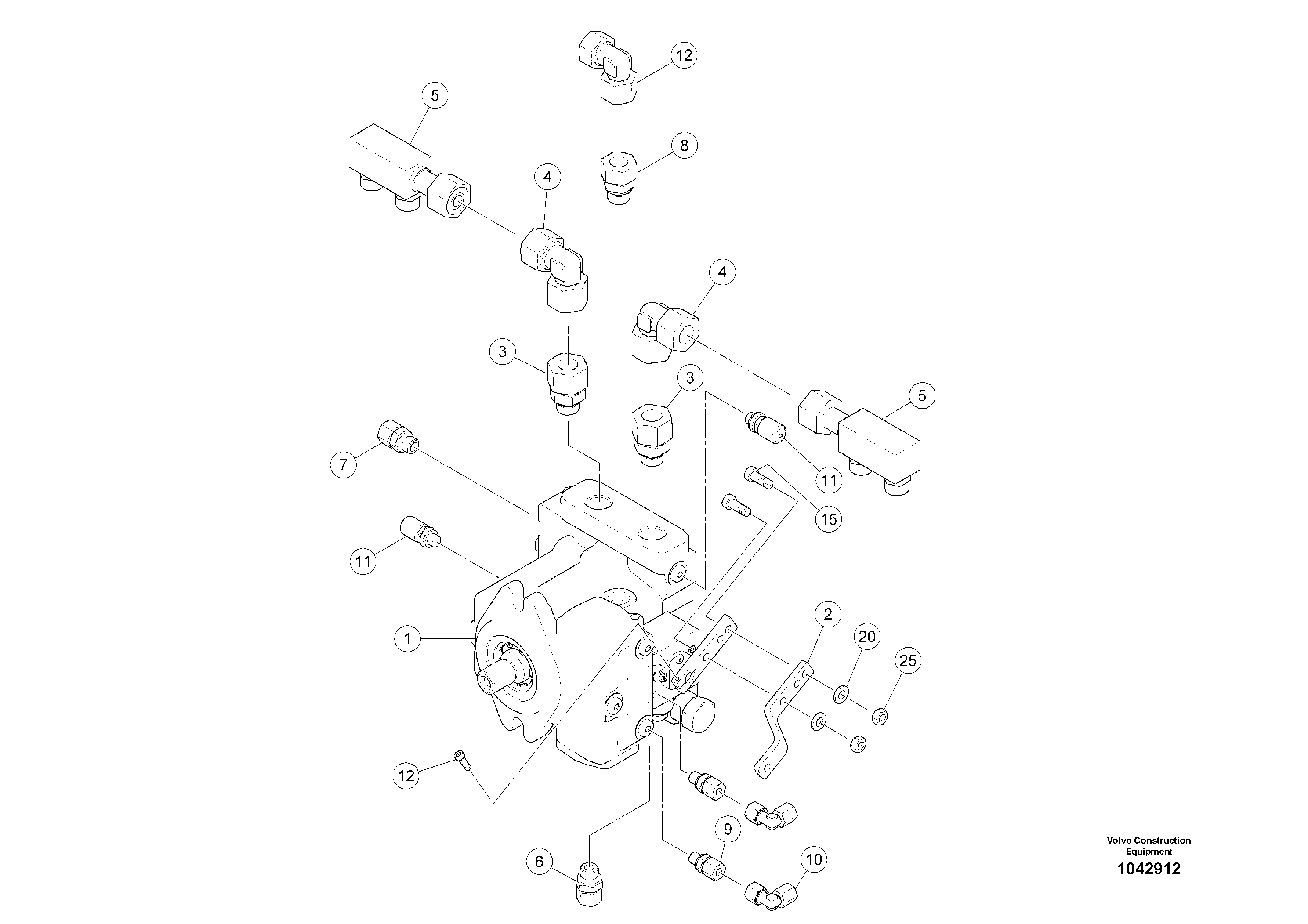 Fuel pipes, RM80893803 VOLVO