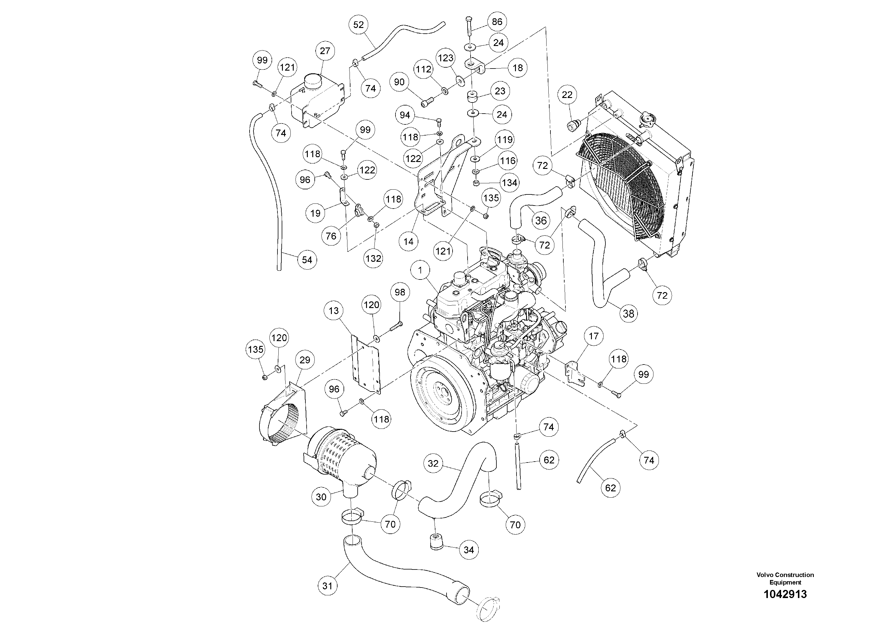 Tooth Belt RM80853484 VOLVO