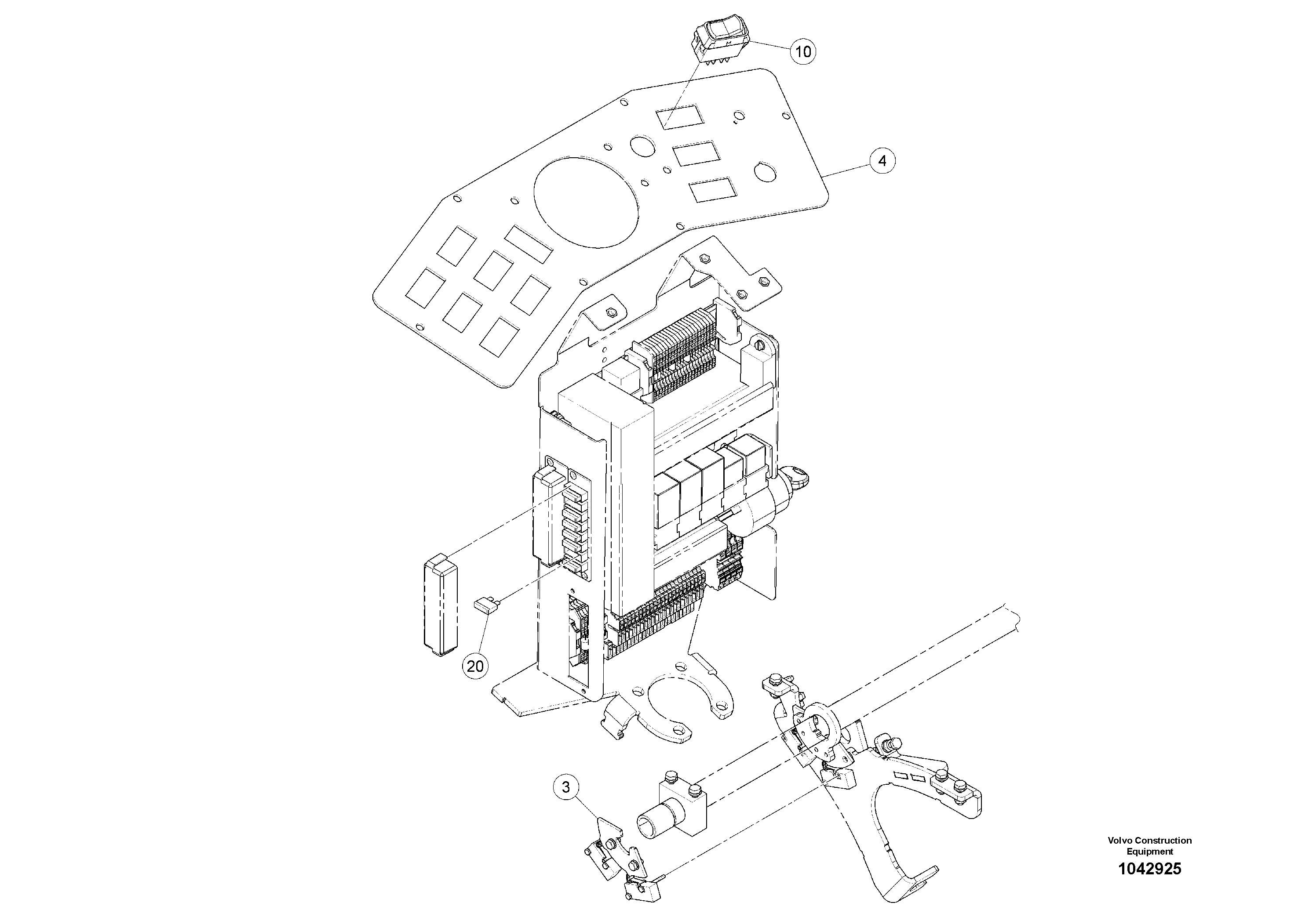 Pierce Nut RM80780125 VOLVO