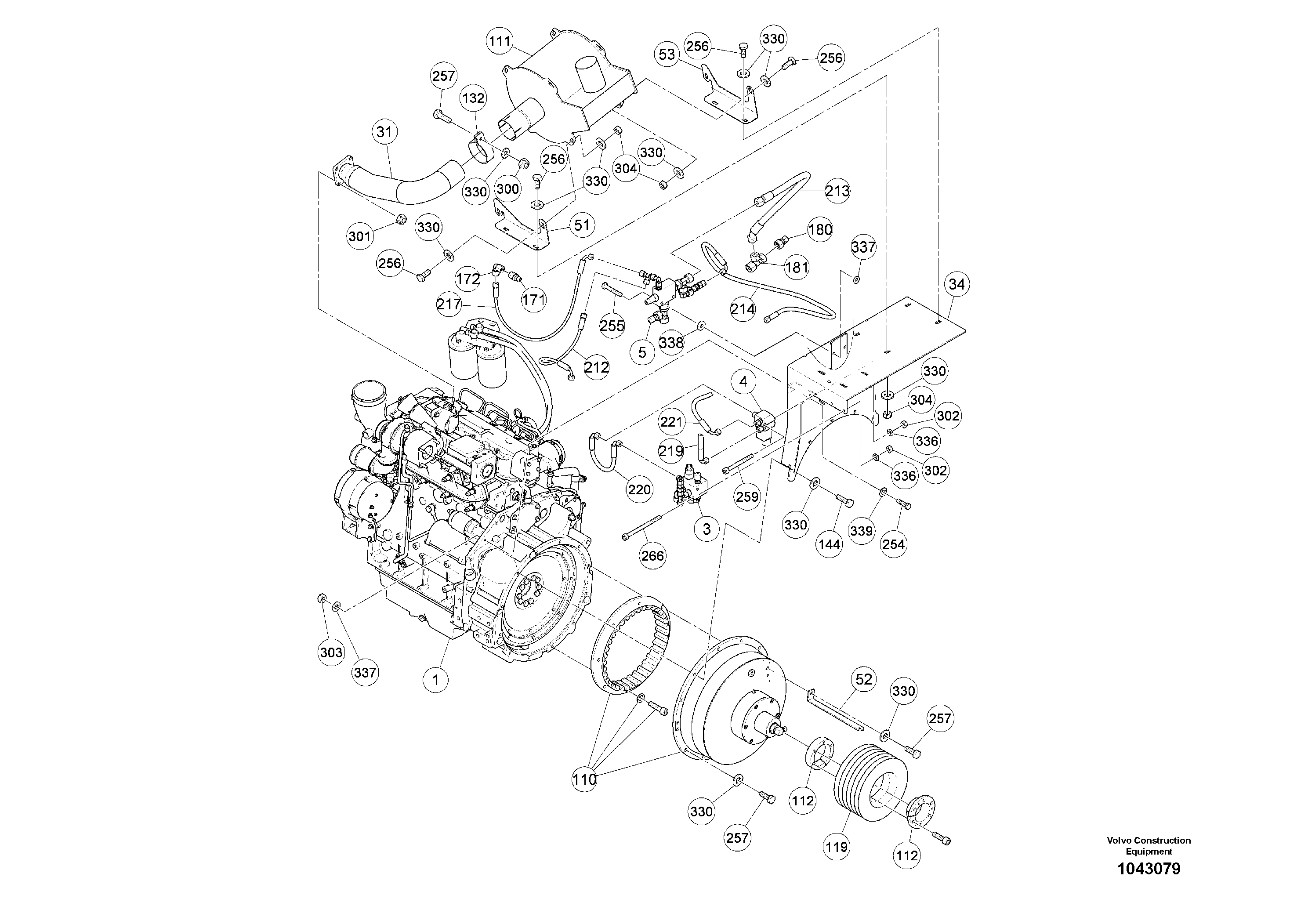 Axle Casing RM80857550 VOLVO