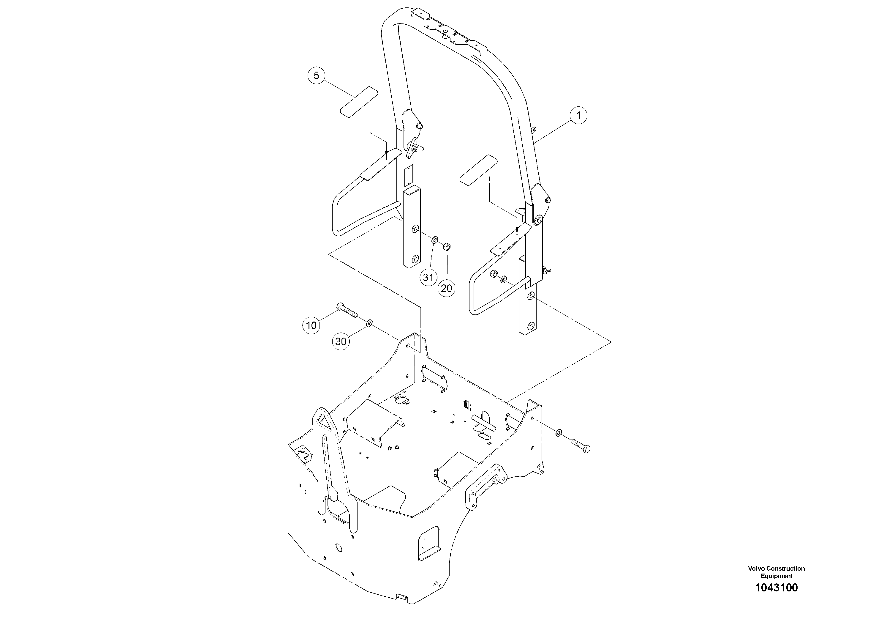 Roll-over Bar RM80873821 VOLVO