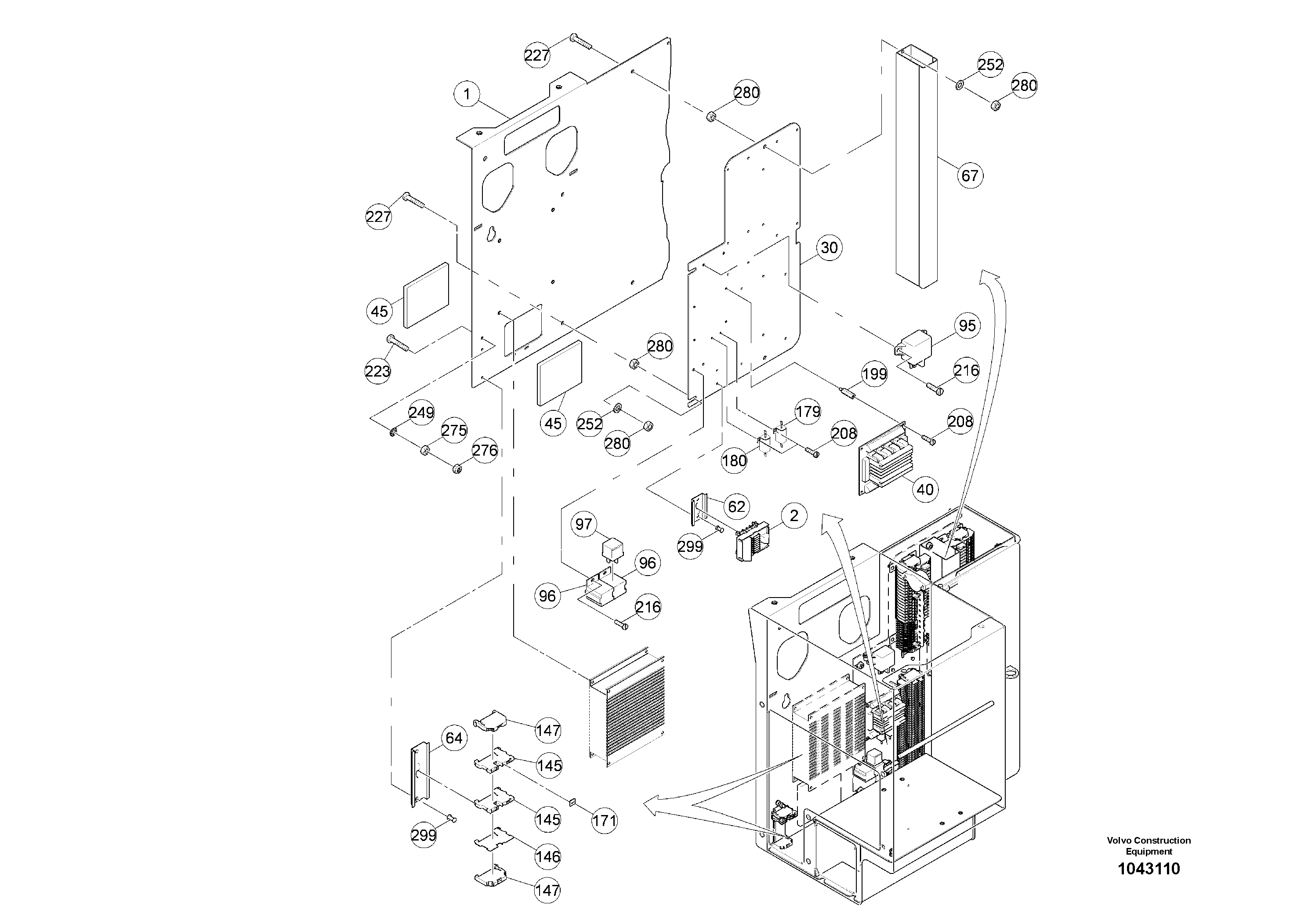 Blade RM80823123 VOLVO