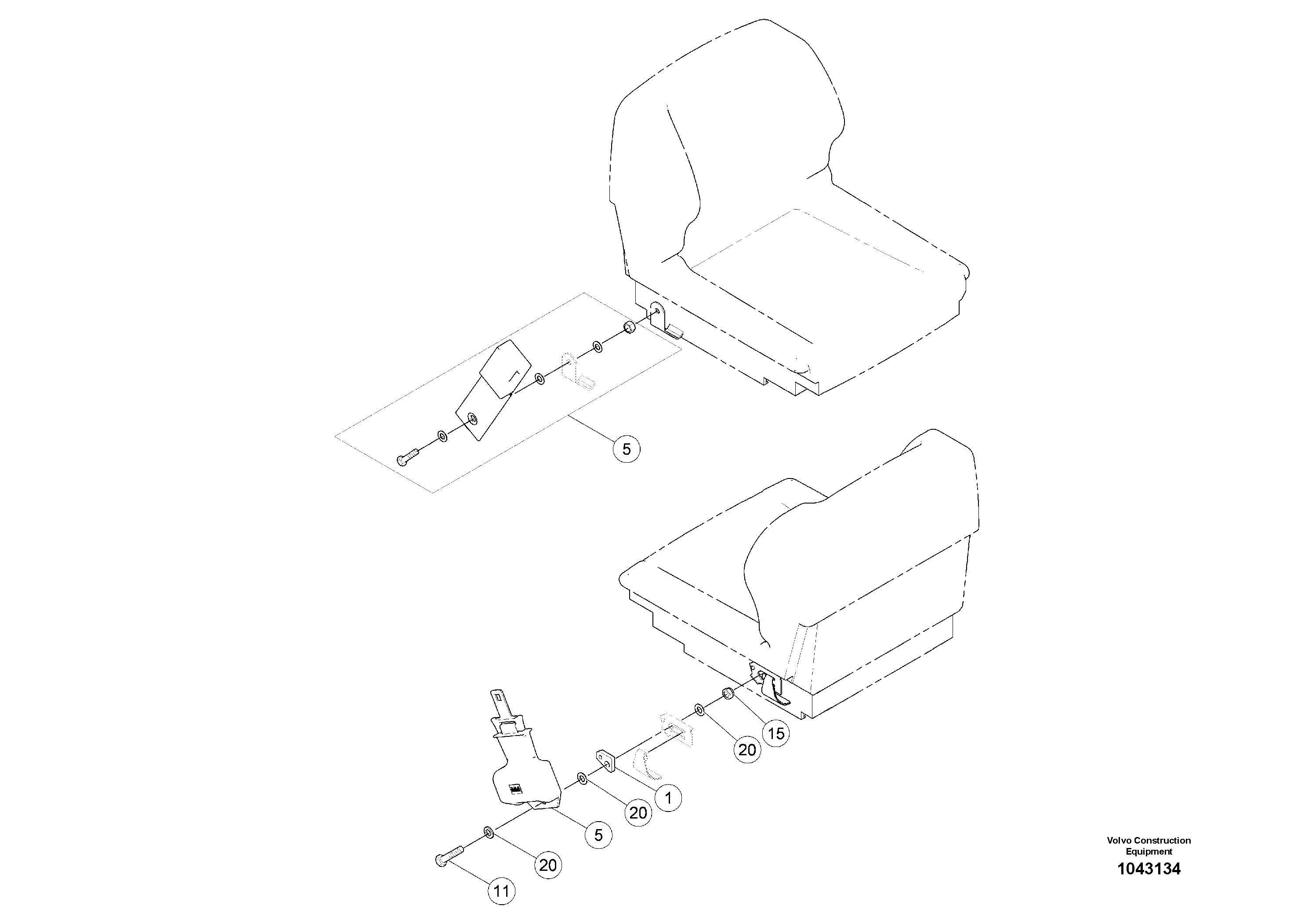 Piston Rod Lug RM80850050 VOLVO