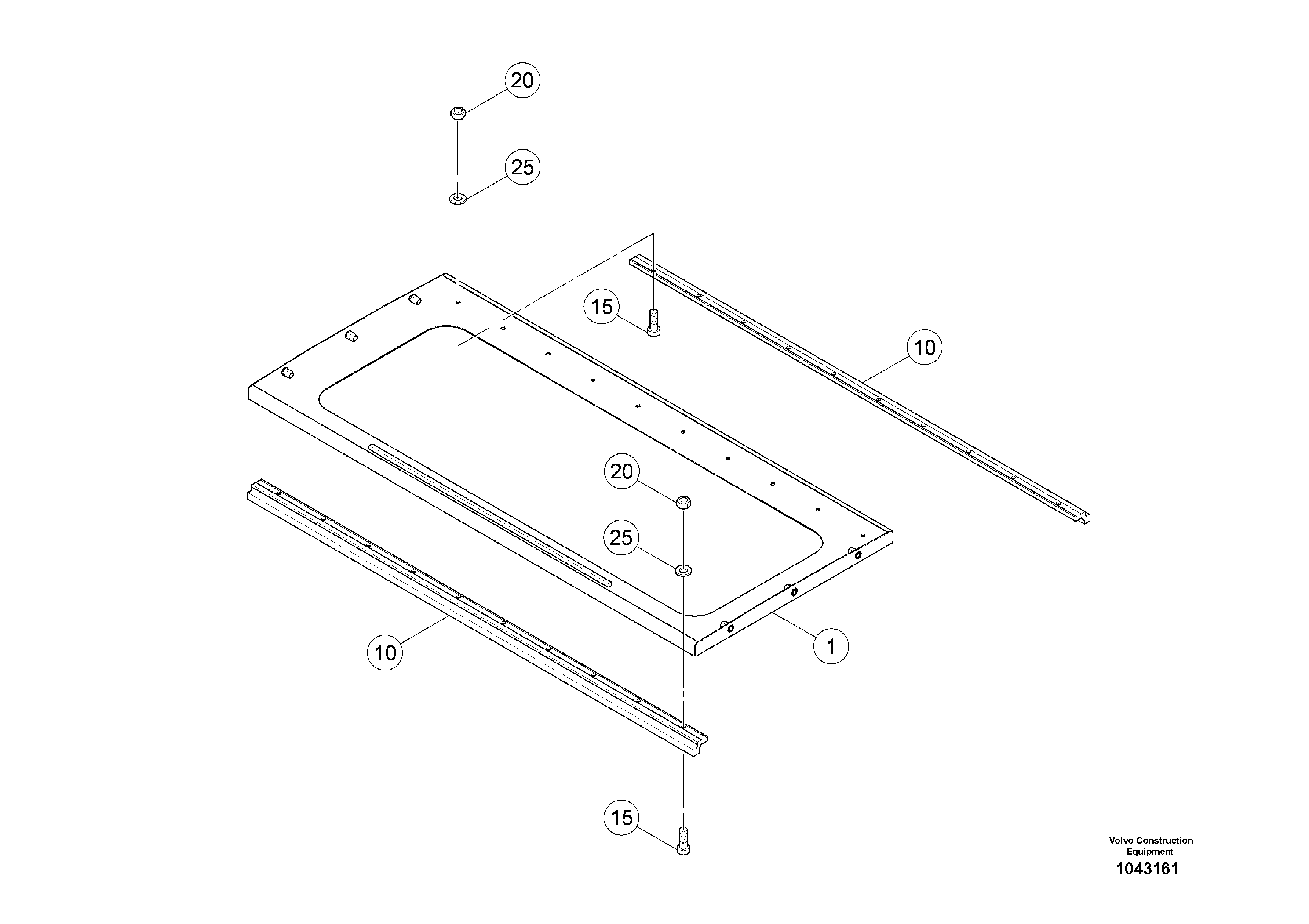 Guide Rail RM80836620 VOLVO