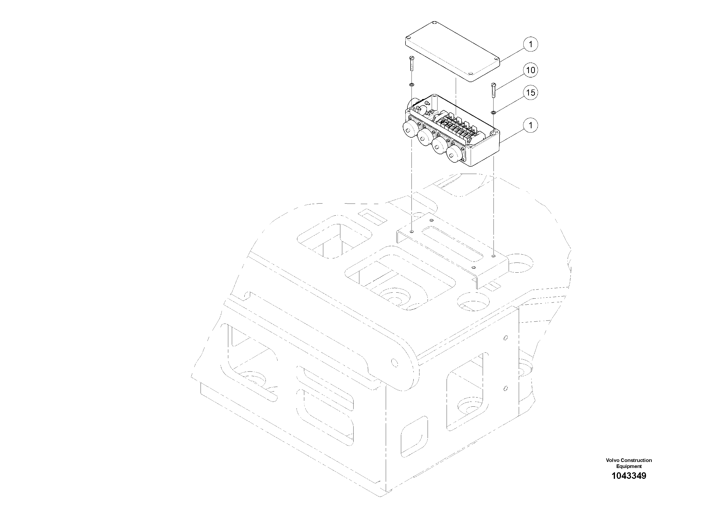 Radio Support RM80834195 VOLVO
