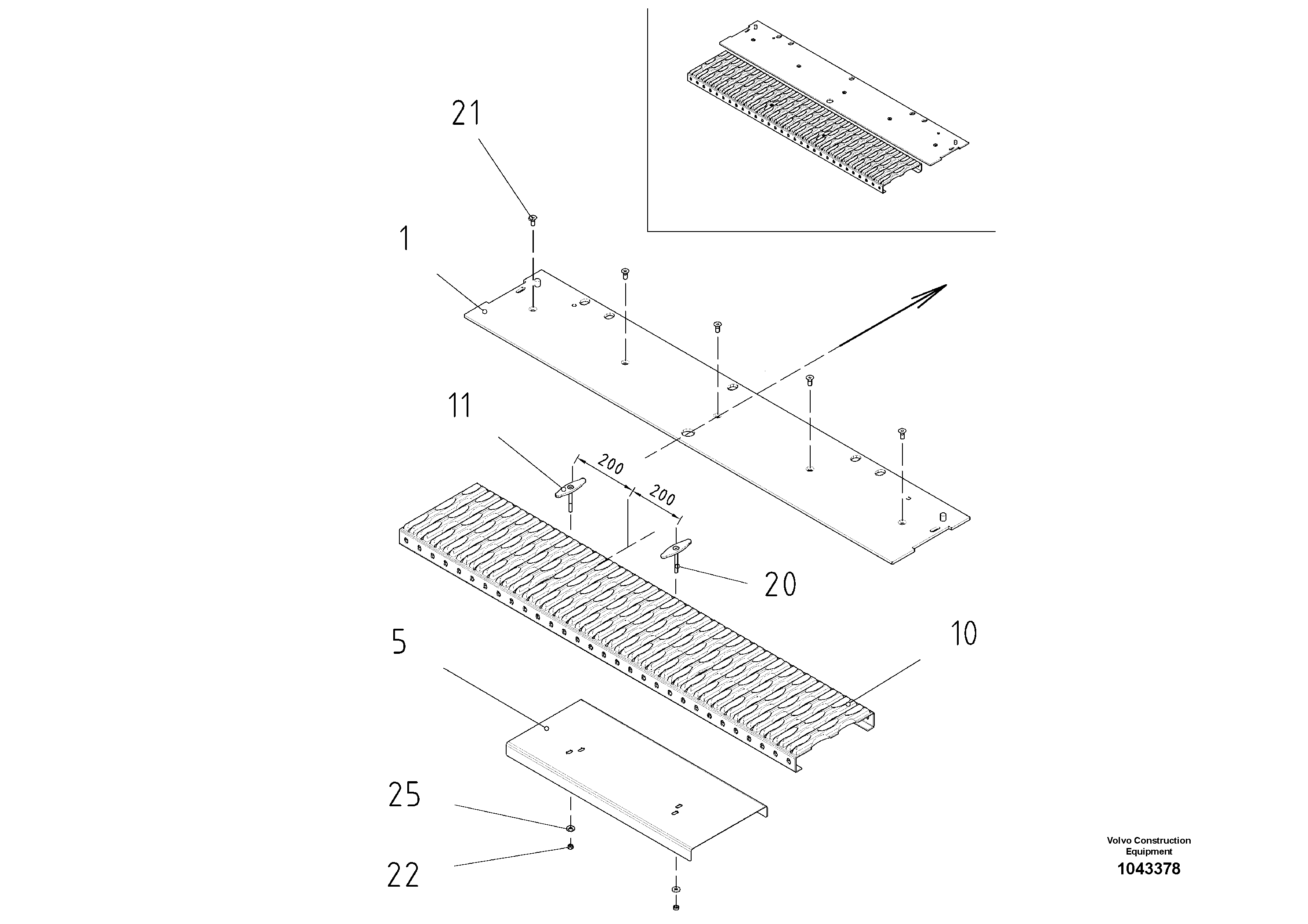 Rec.housing RM80617517 VOLVO