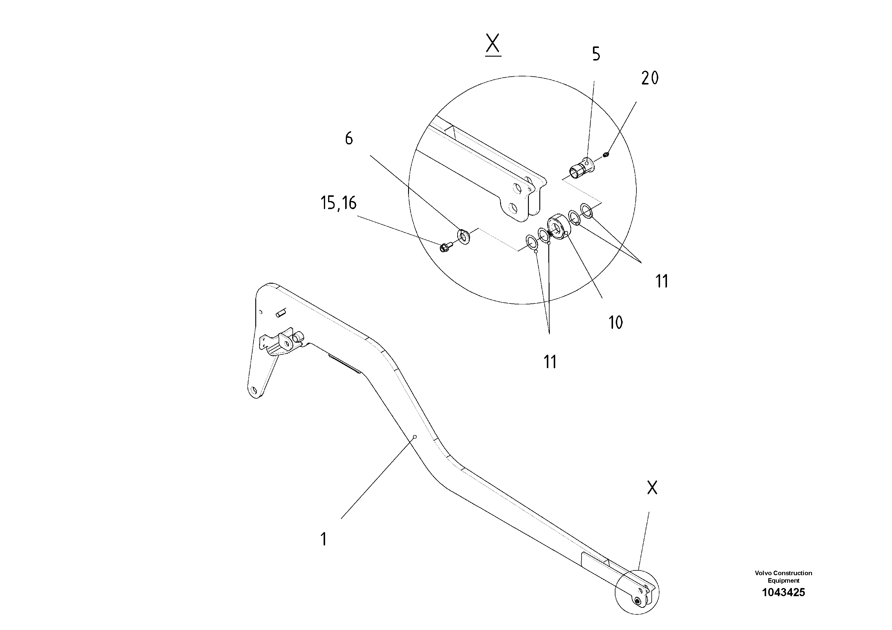 Distr Shaft RM80672124 VOLVO