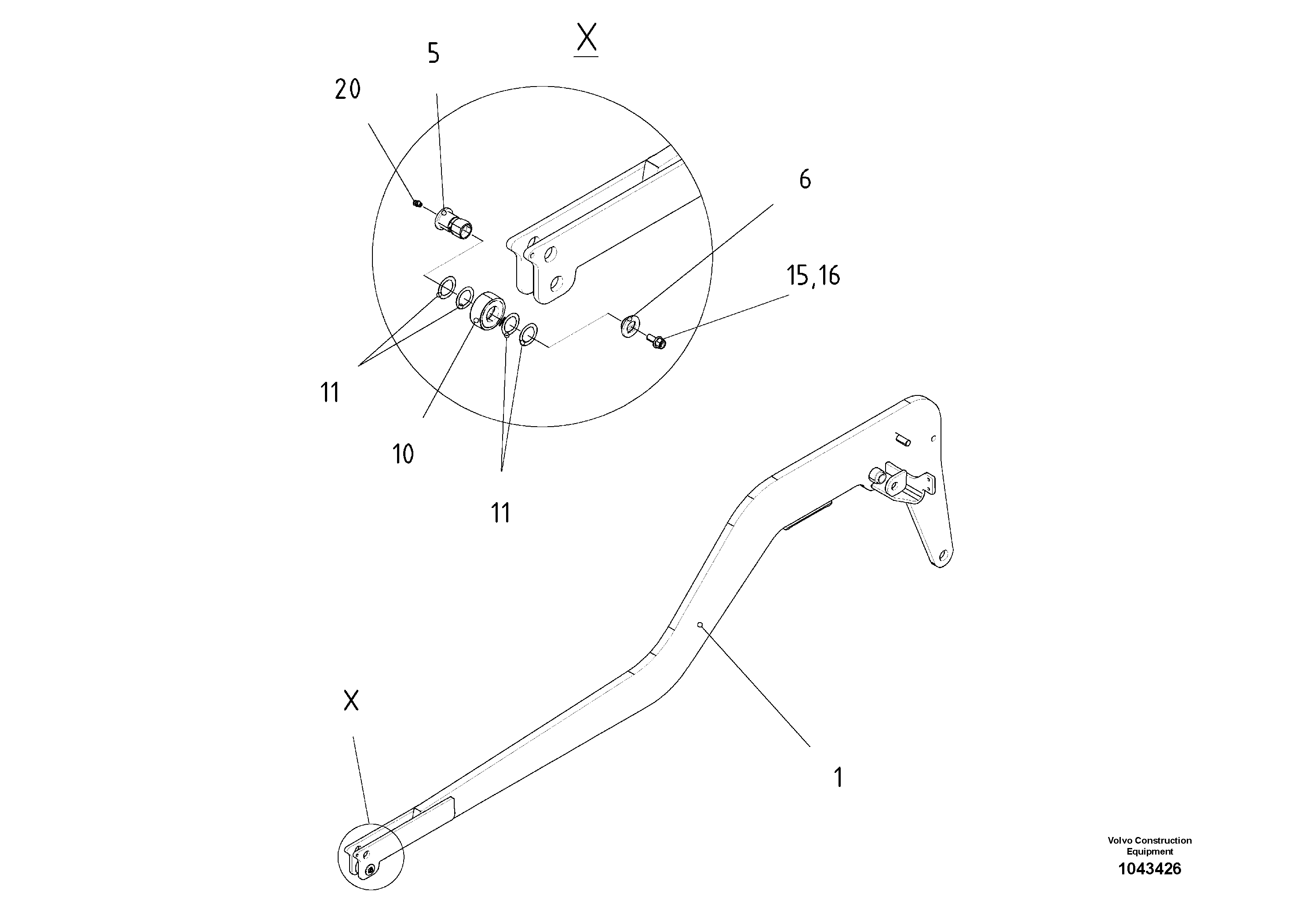 Distr Shaft RM80672132 VOLVO