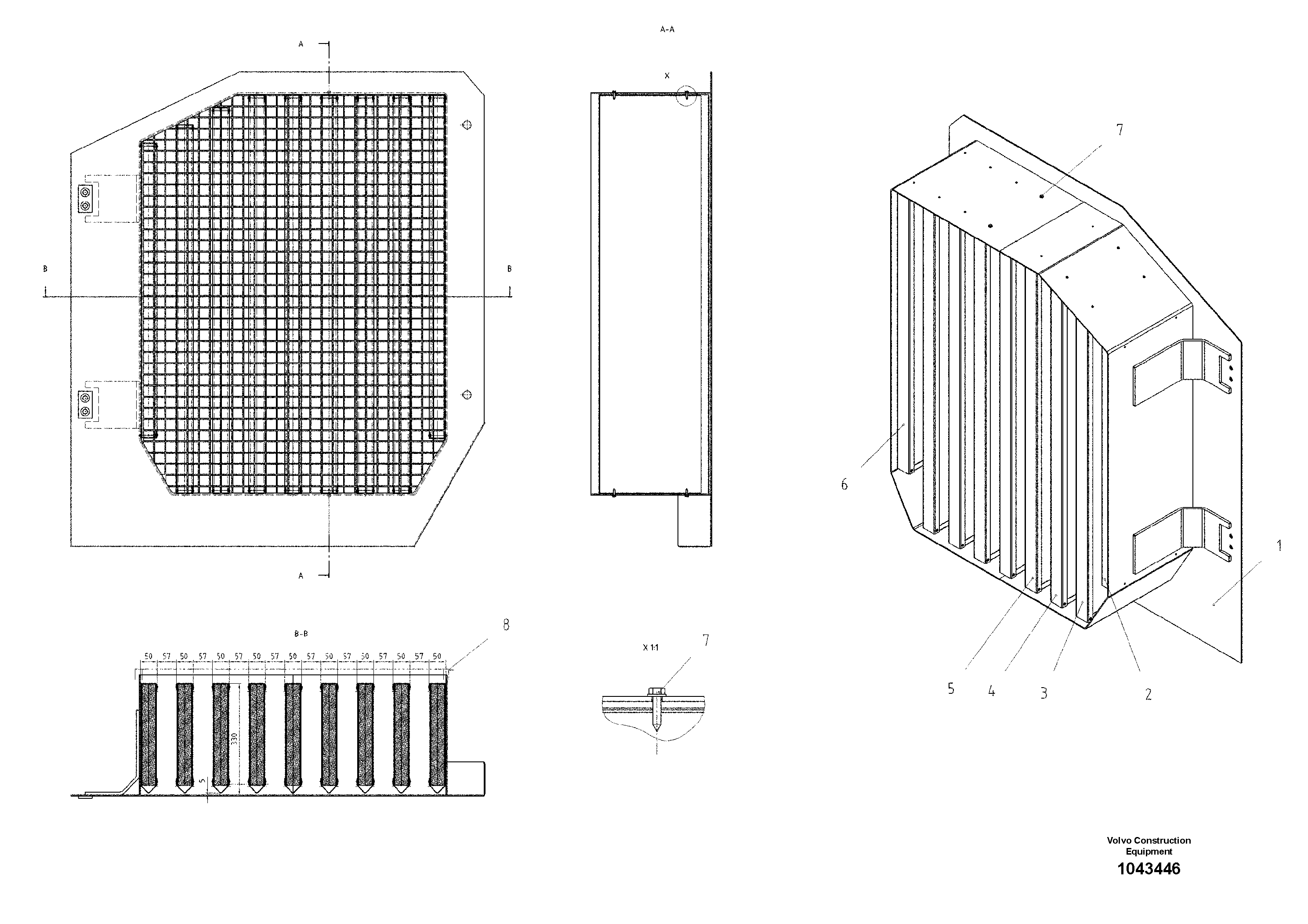 Seal RM87973996 VOLVO
