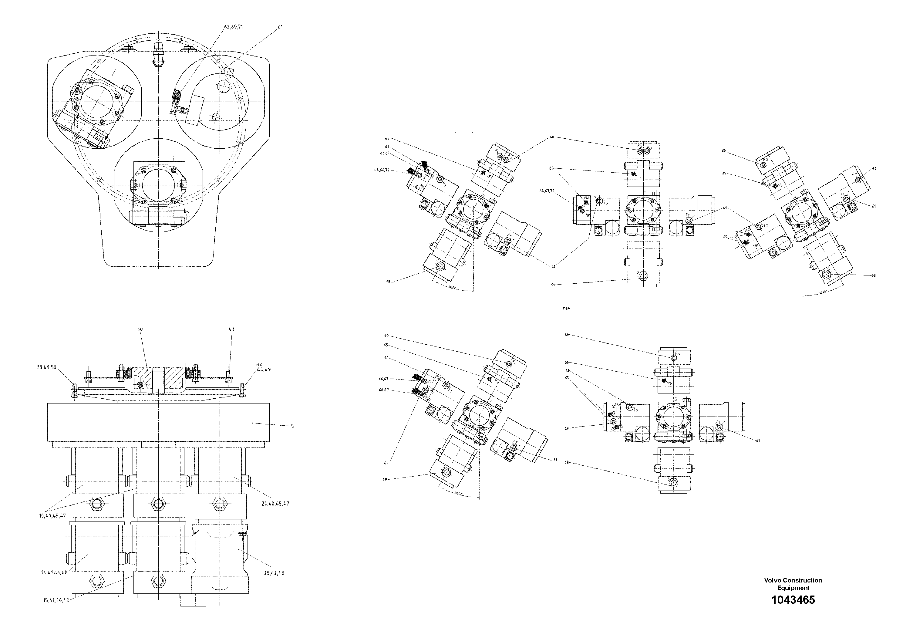 Hydraulic Valve RM87970471 VOLVO