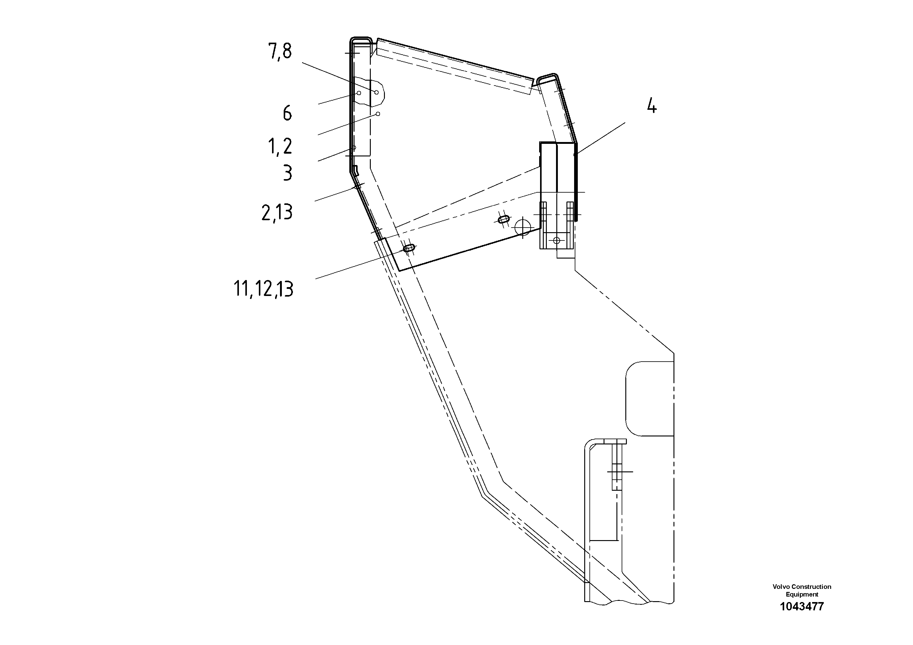 Marking sleeve RM87986147 VOLVO