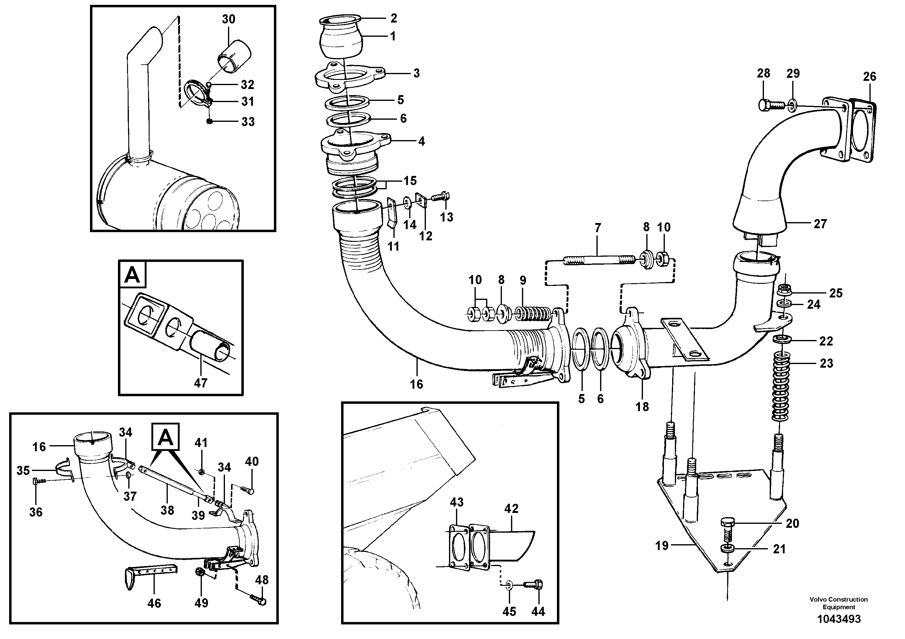 Axle Casing VOE11049645 VOLVO