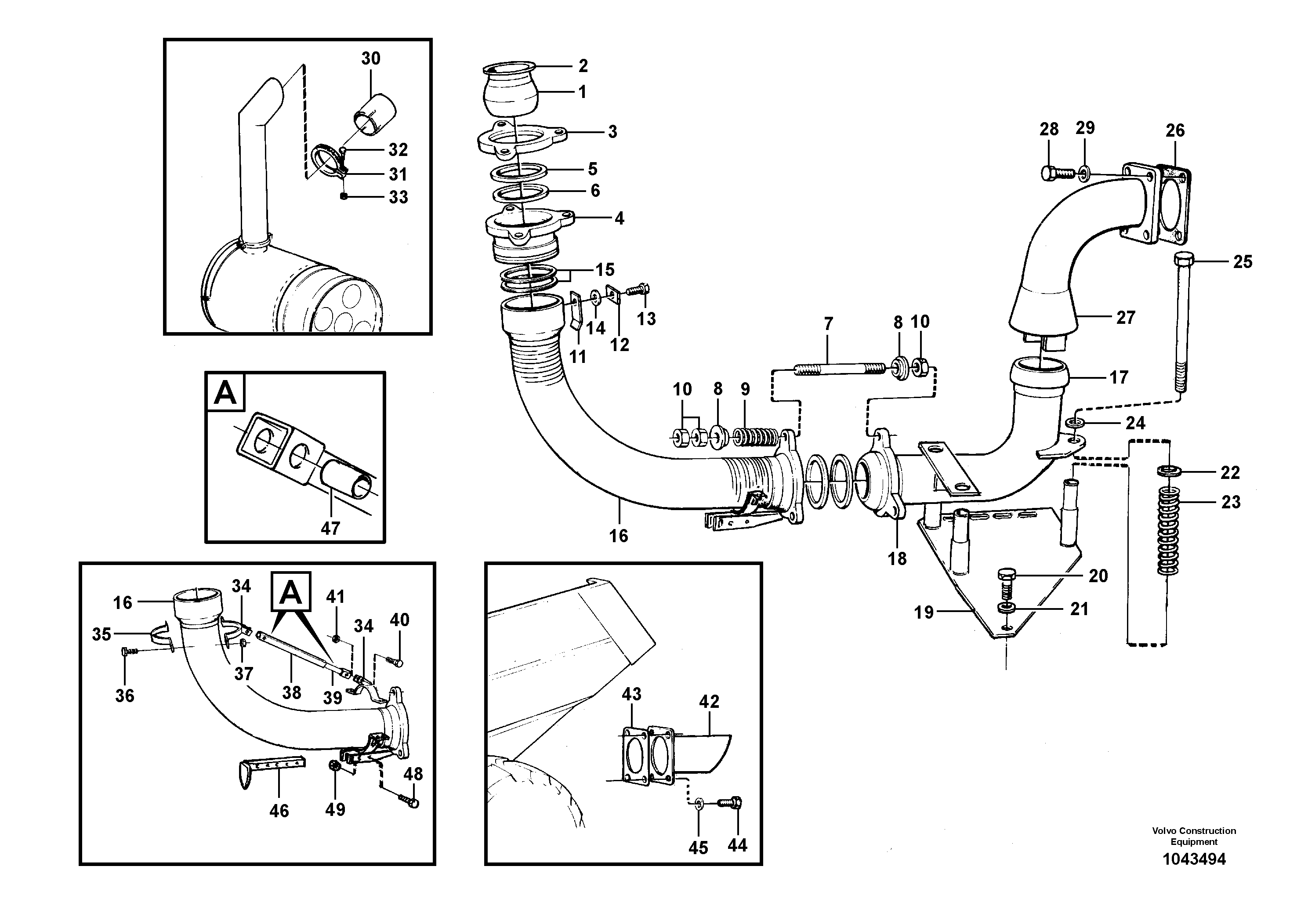 Axle Casing VOE11056566 VOLVO