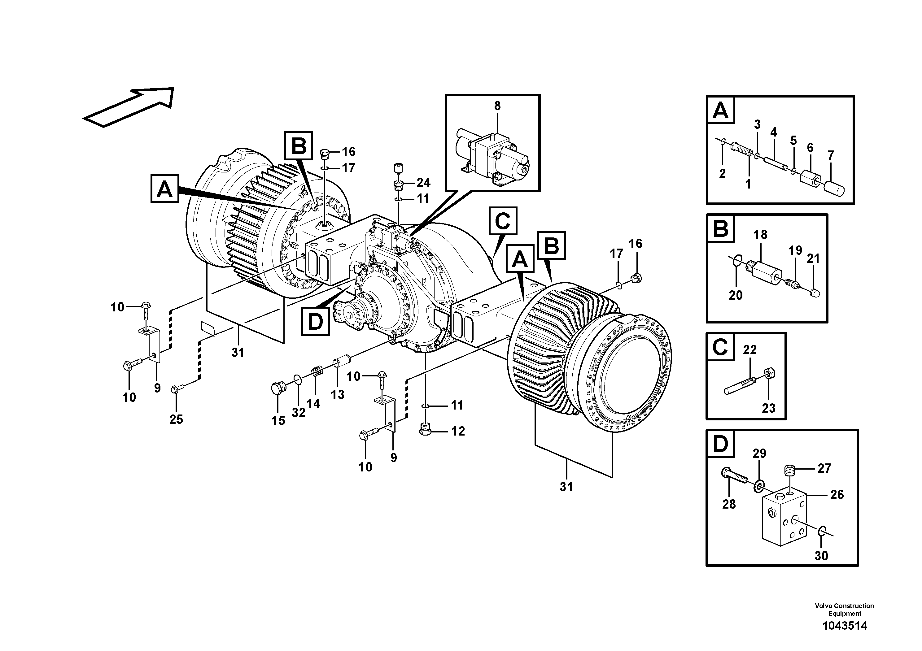 Base Panel VOE11145757 VOLVO