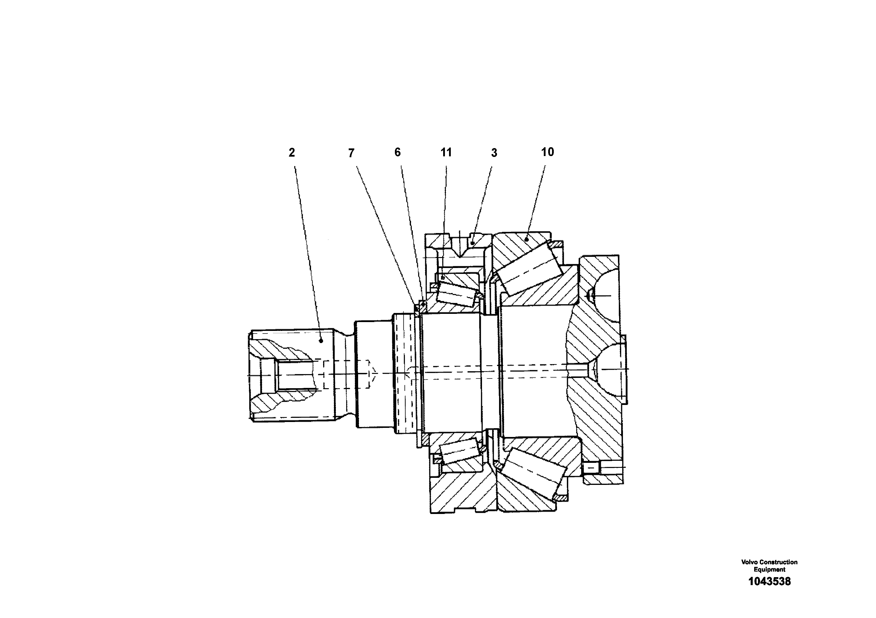 Retaining Ring RM70711452 VOLVO