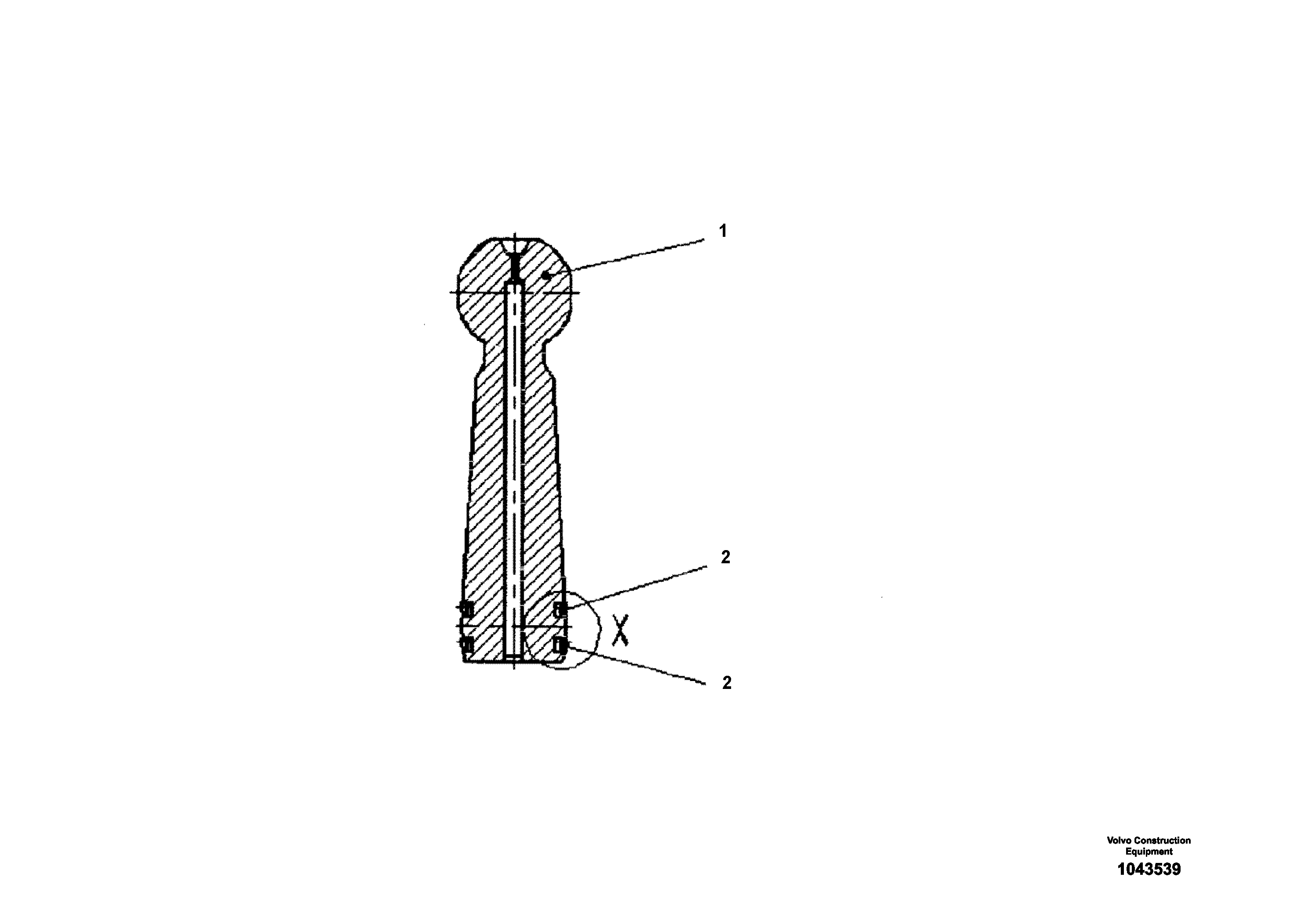 Piston RM70711403 VOLVO