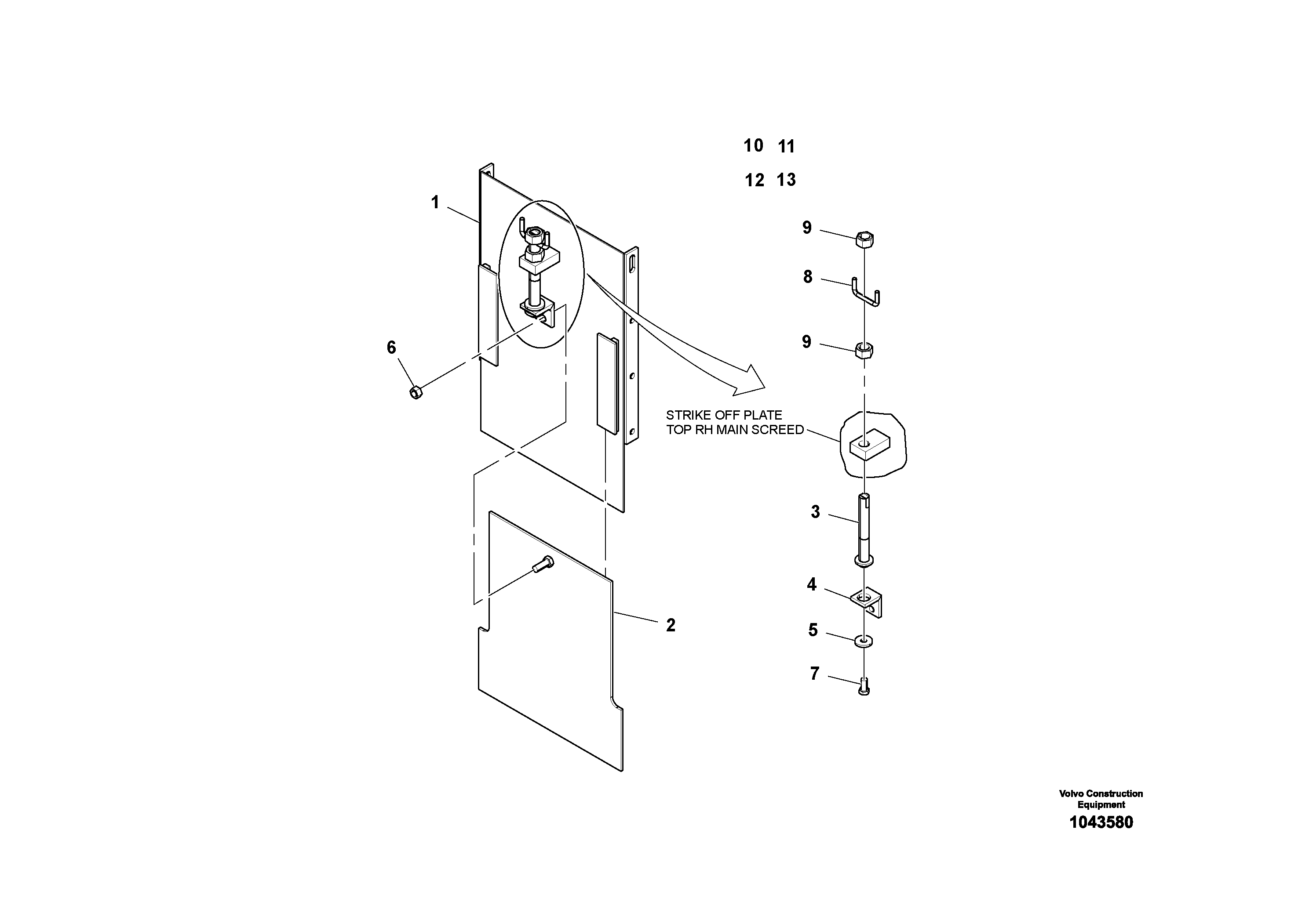 Rec.housing RM70828652 VOLVO