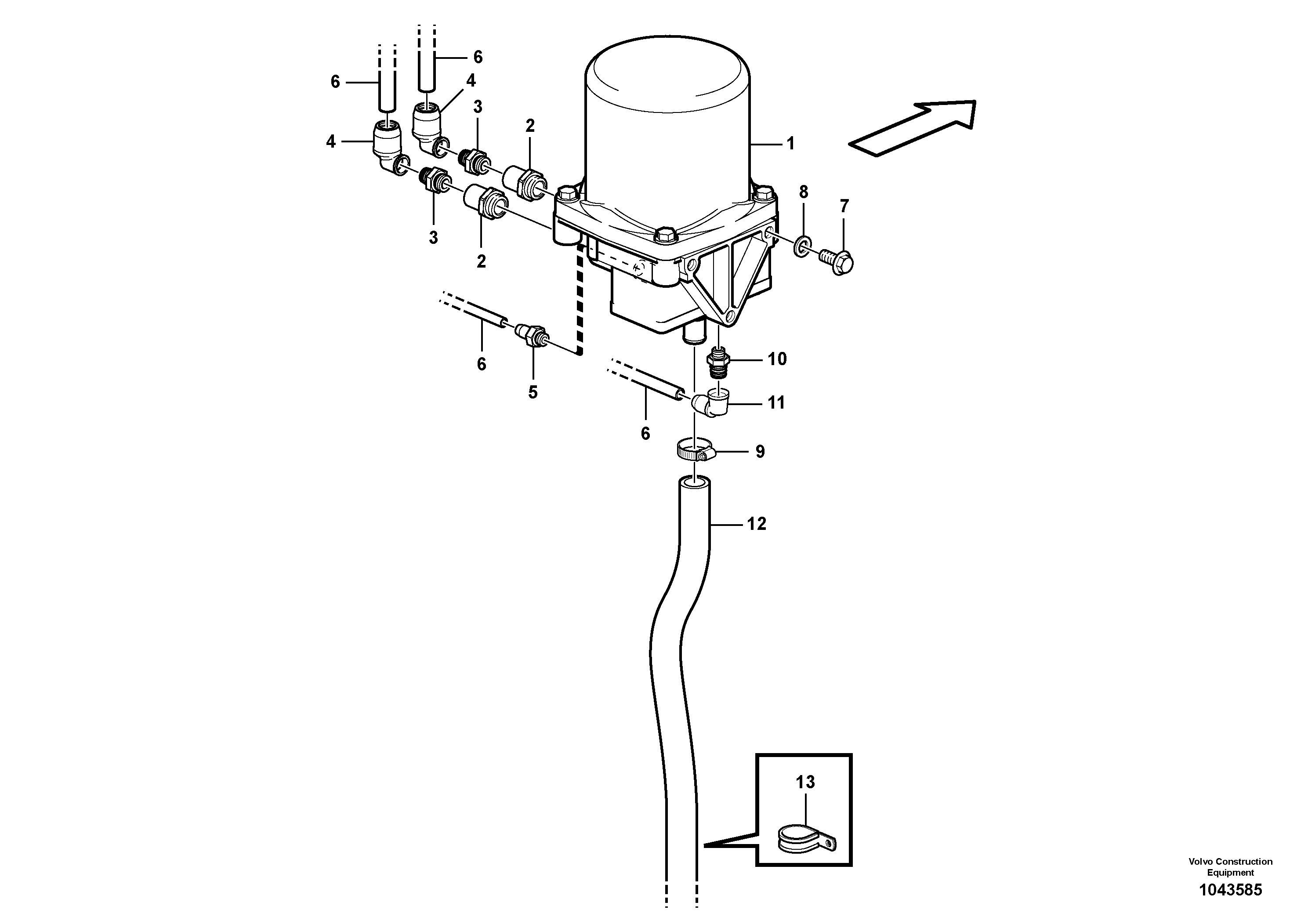 Hydraulic Valve VOE15024563 VOLVO
