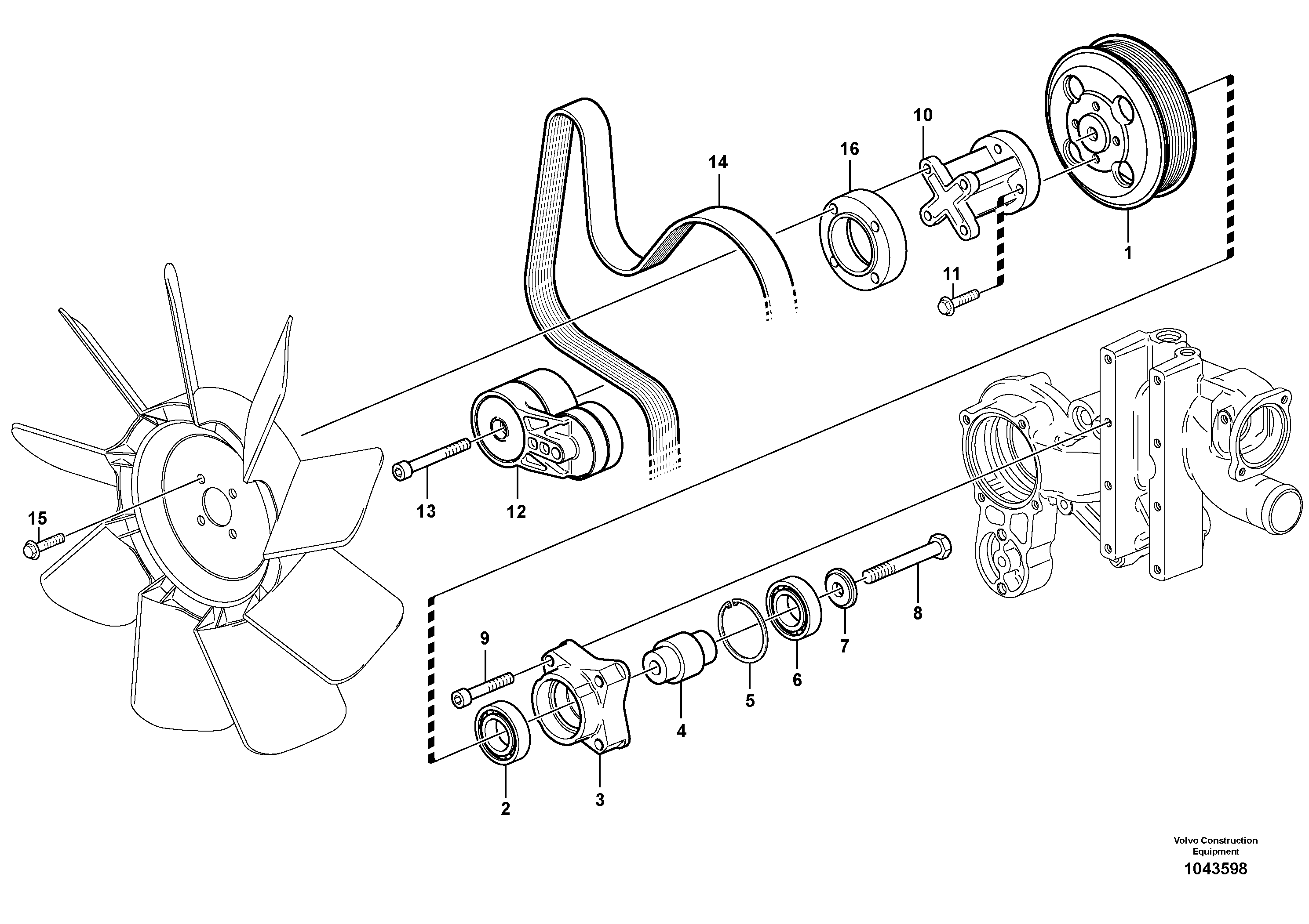 Digging Arm VOE20790907 VOLVO