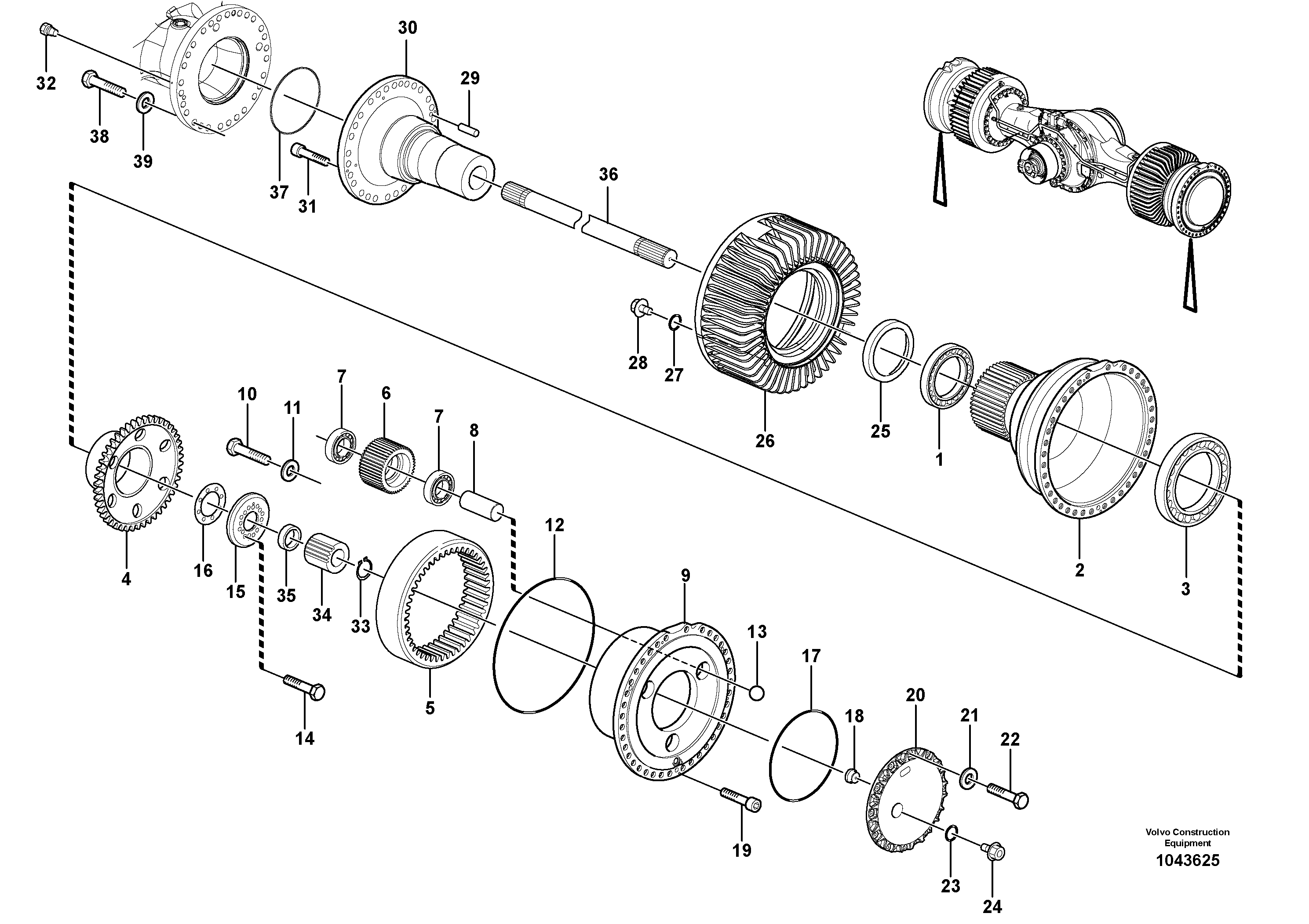 Sol Retainer VOE15109448 VOLVO