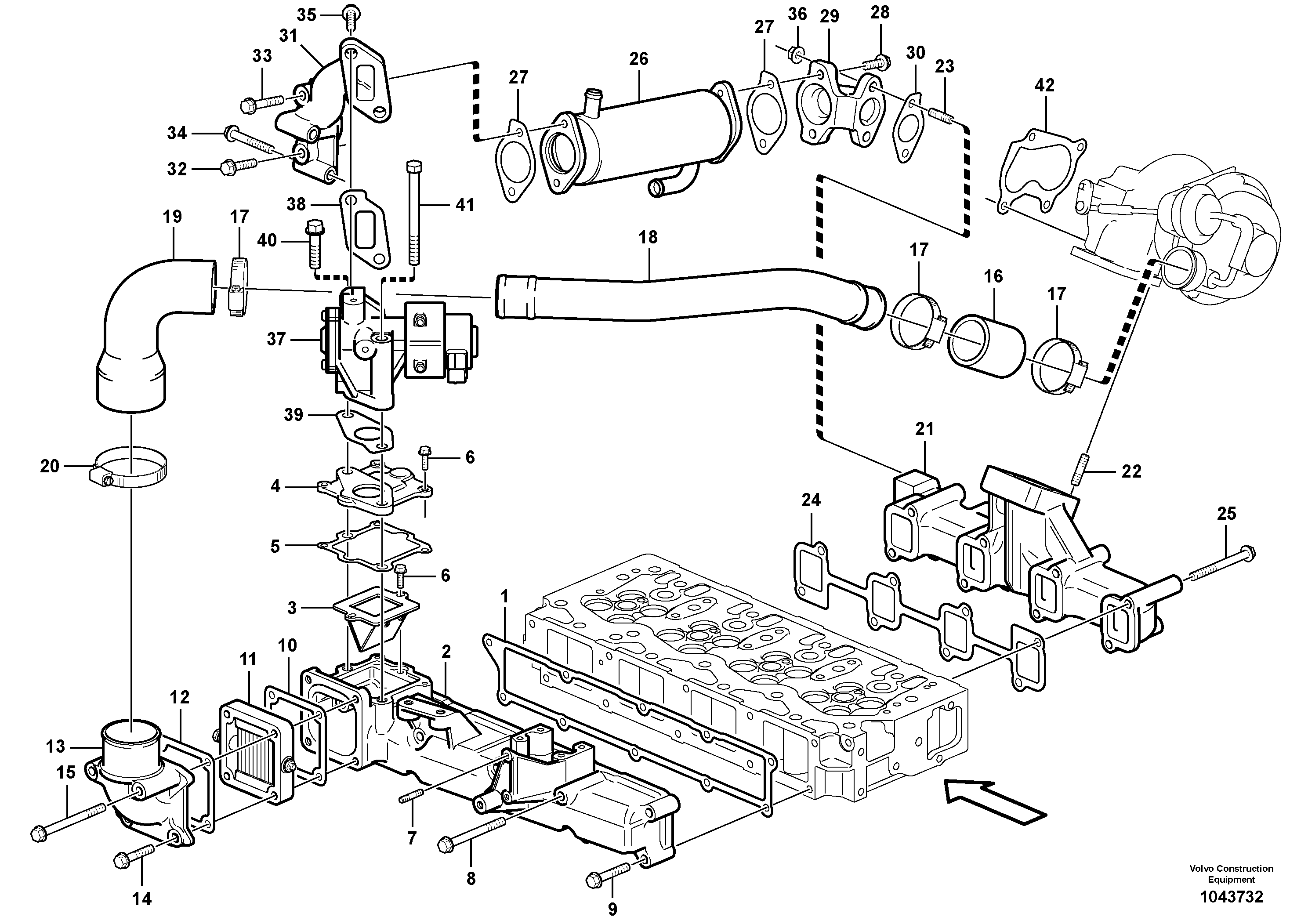 Digging Arm VOE15102307 VOLVO