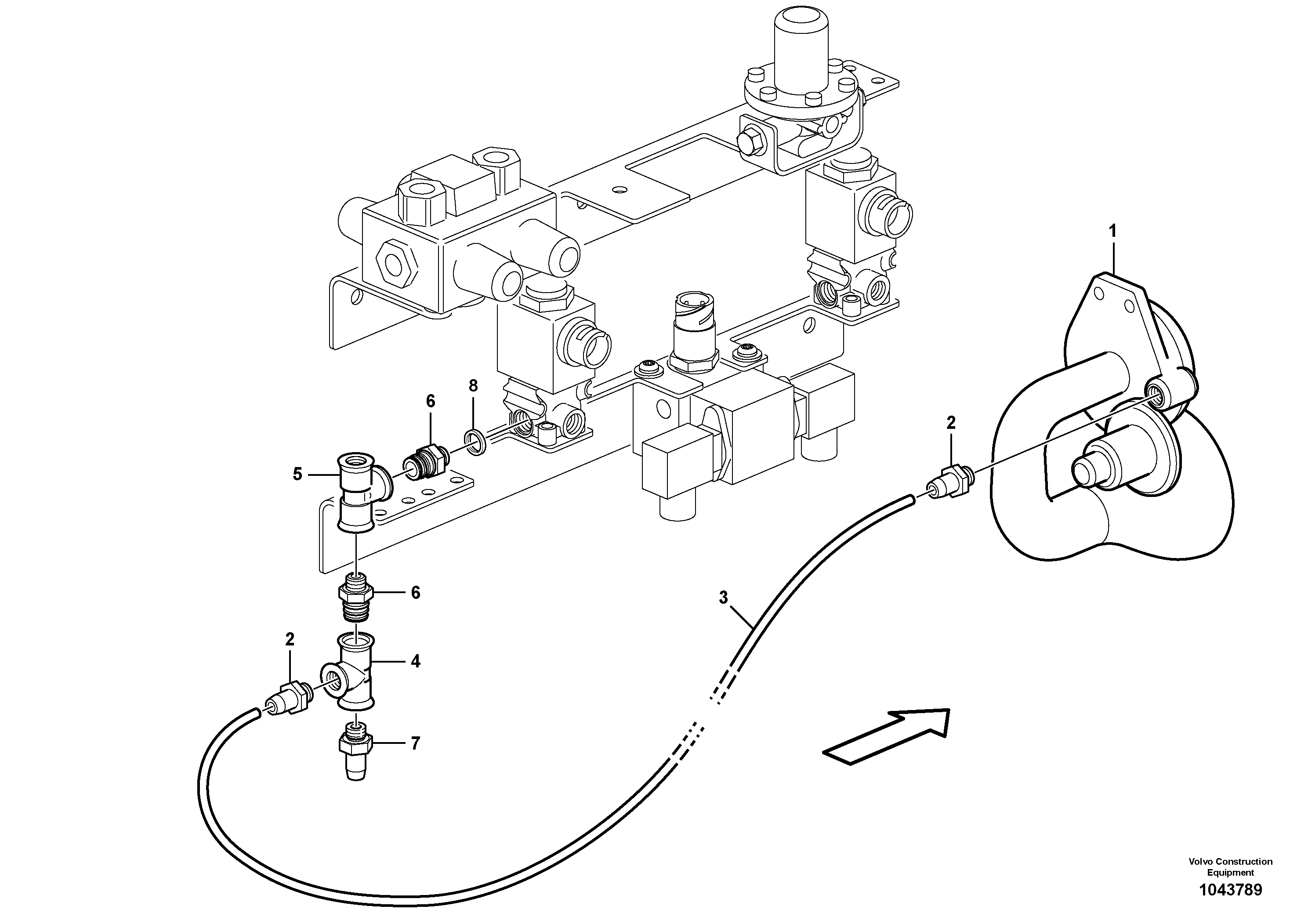 Water pump ger VOE15025984 VOLVO