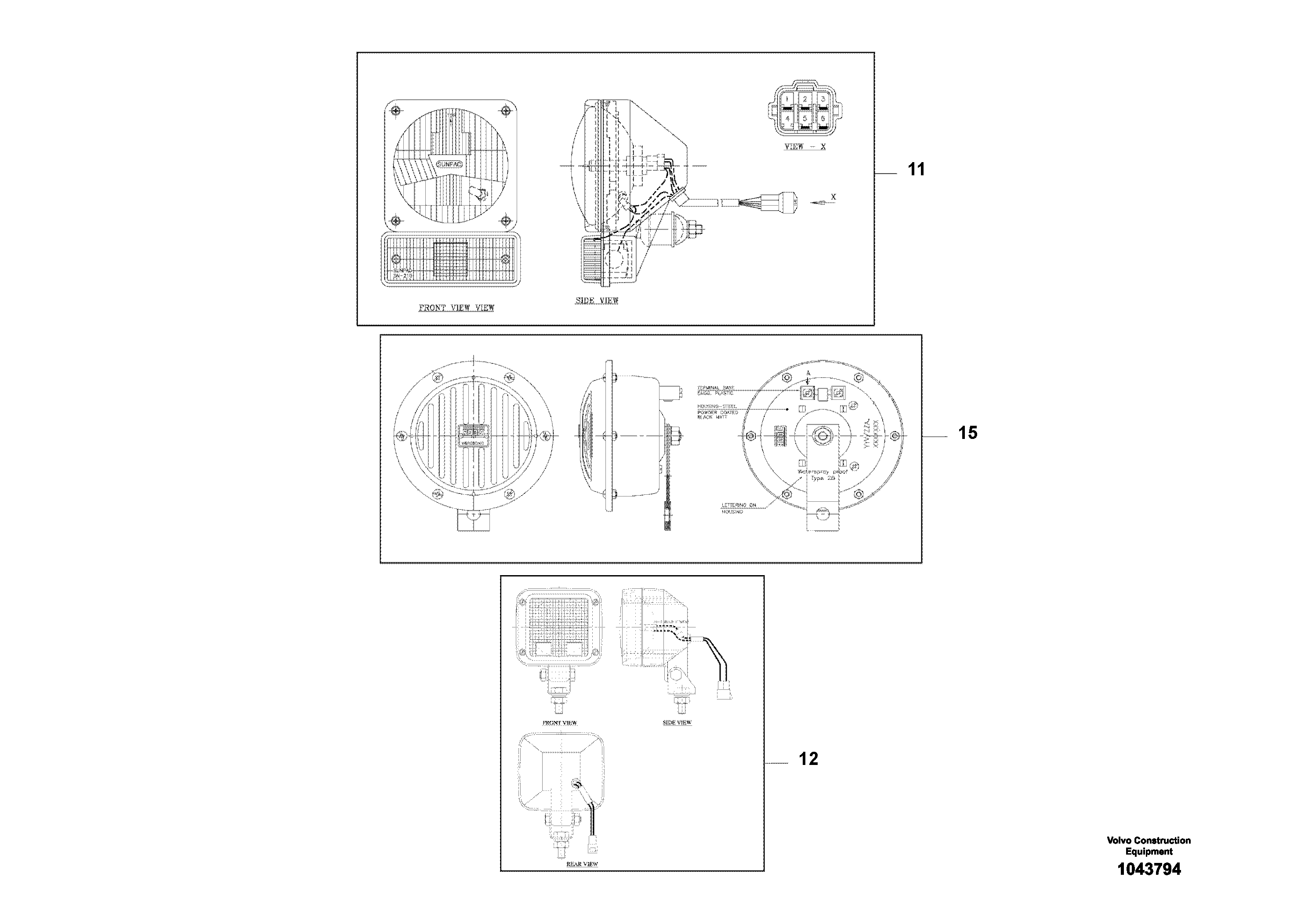 Brush Bearing RM70919063 VOLVO