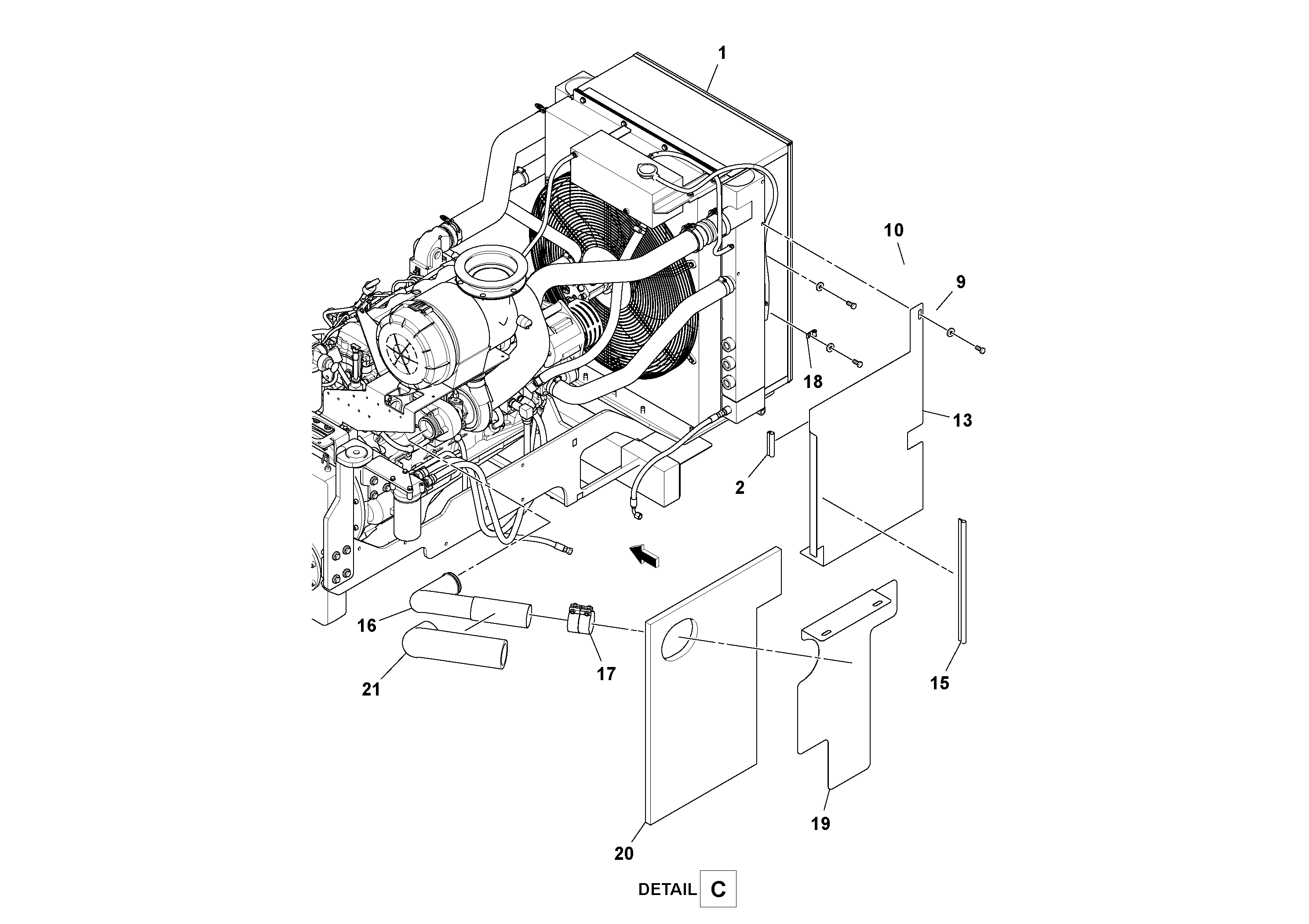 Cabin roof RM43948835 VOLVO
