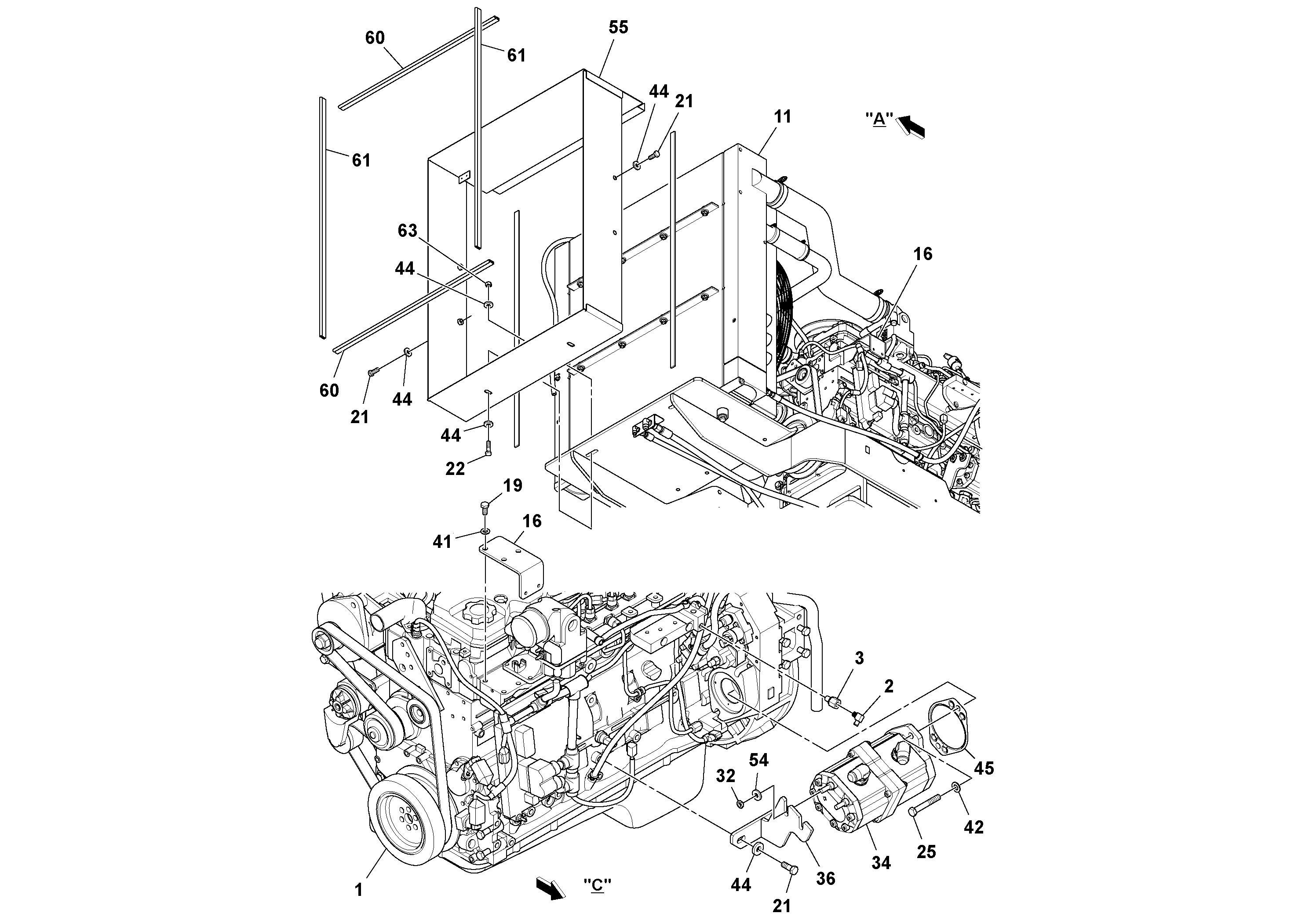 Gasket RM59582133 VOLVO