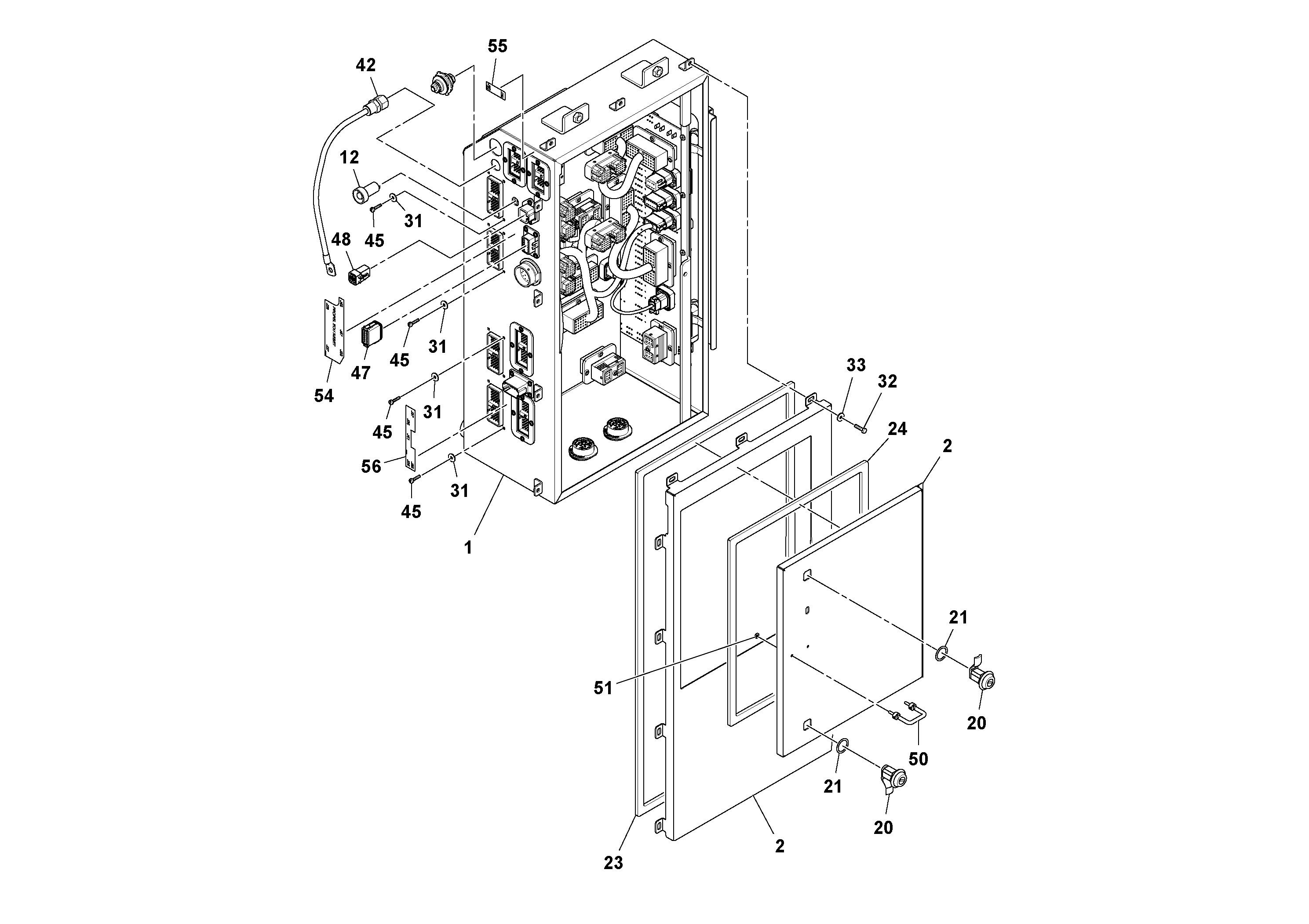 Housing Washer RM/VOE20377412 VOLVO