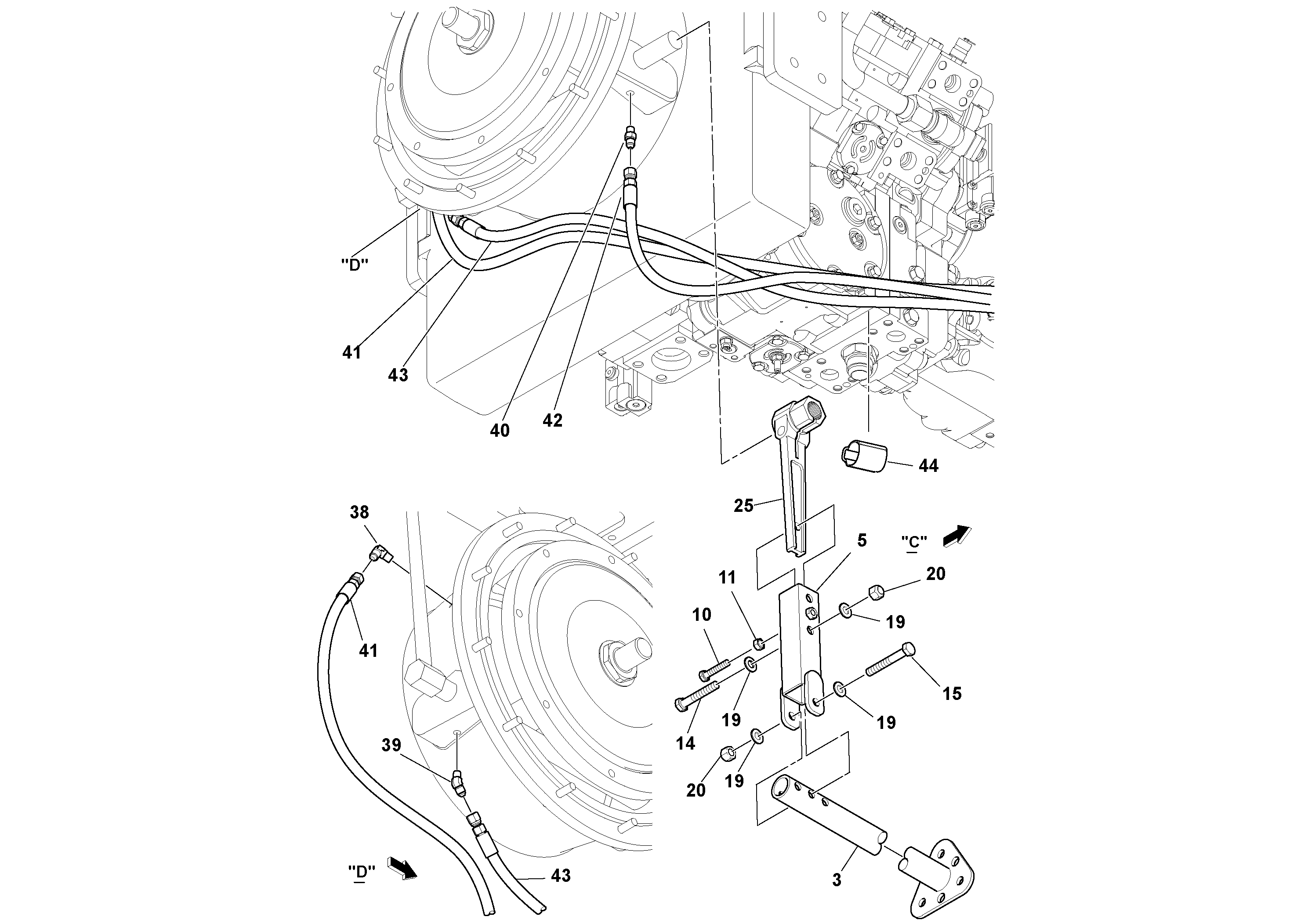 Housing Washer RM95302170 VOLVO