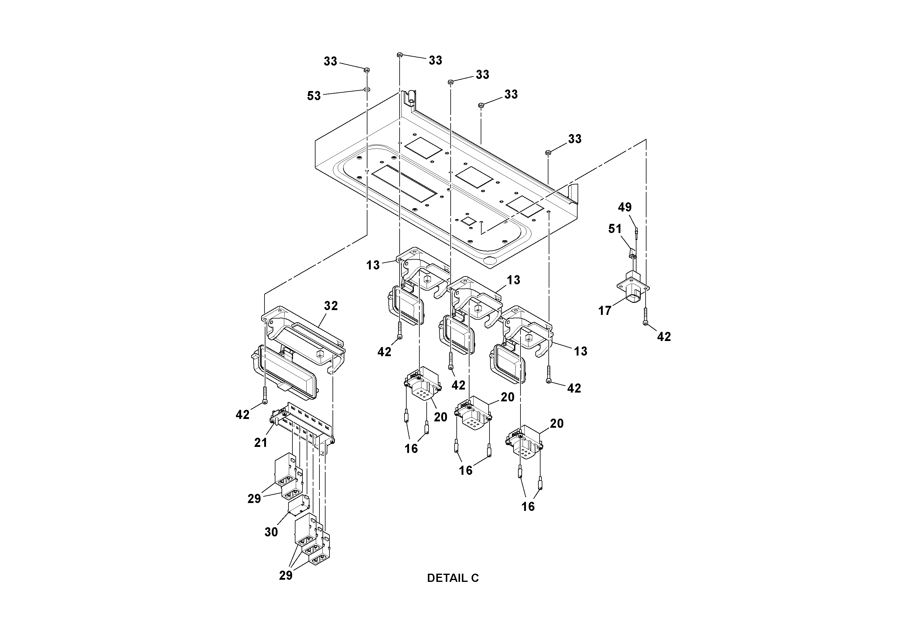 Mounting Bulkhead RM13868781 VOLVO