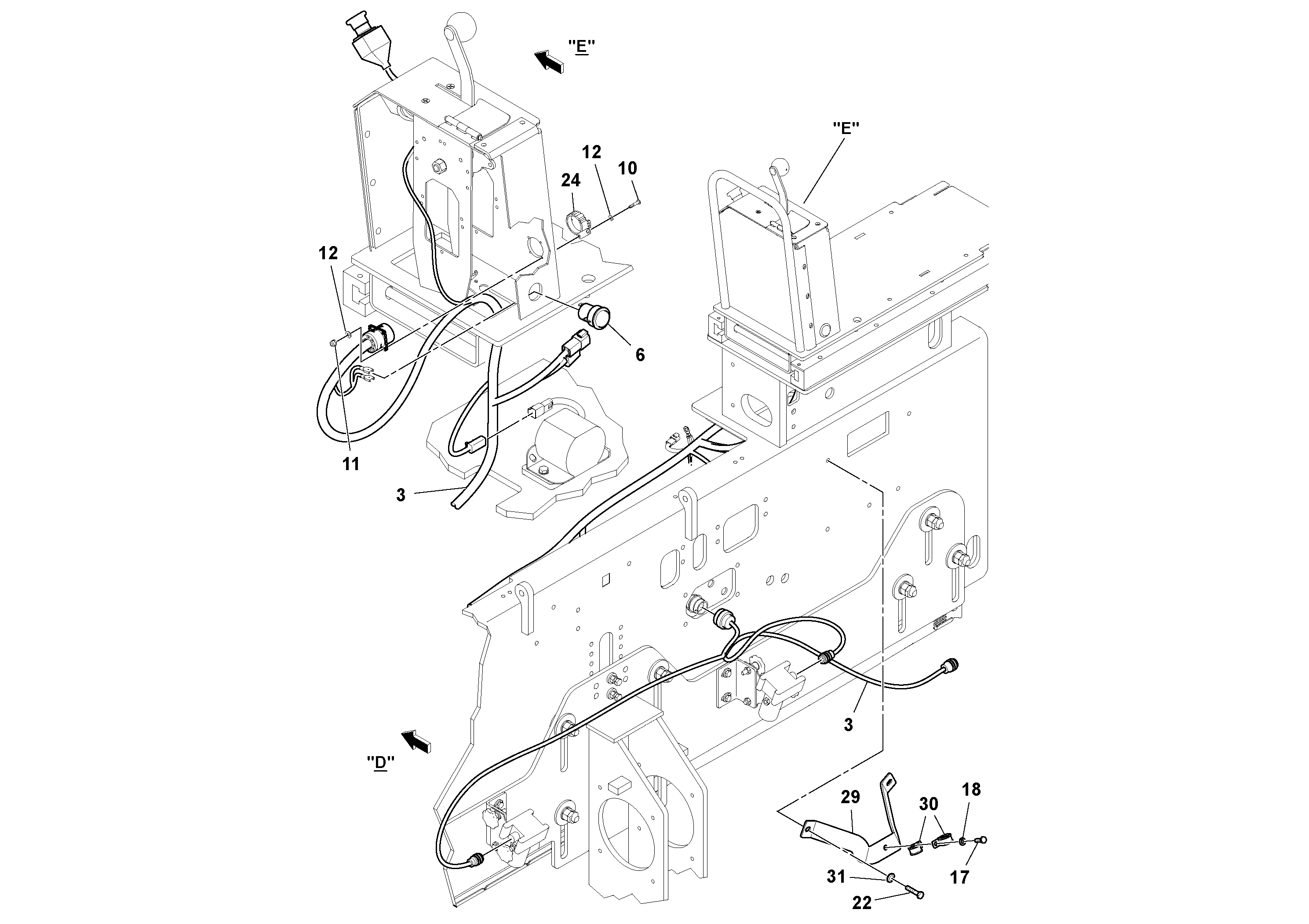 Seat frame RM43962331 VOLVO