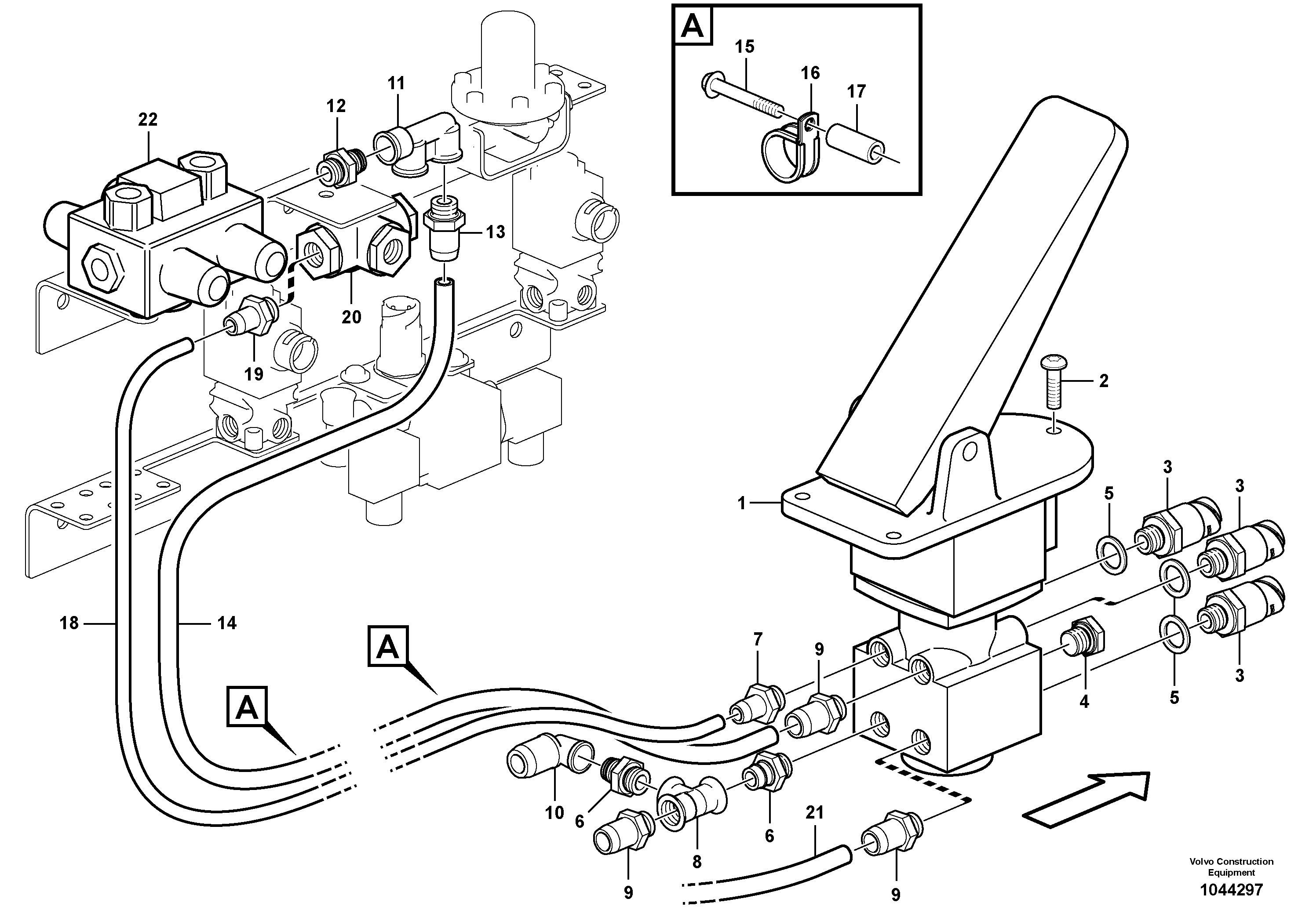 Mudguard VOE15023314 VOLVO