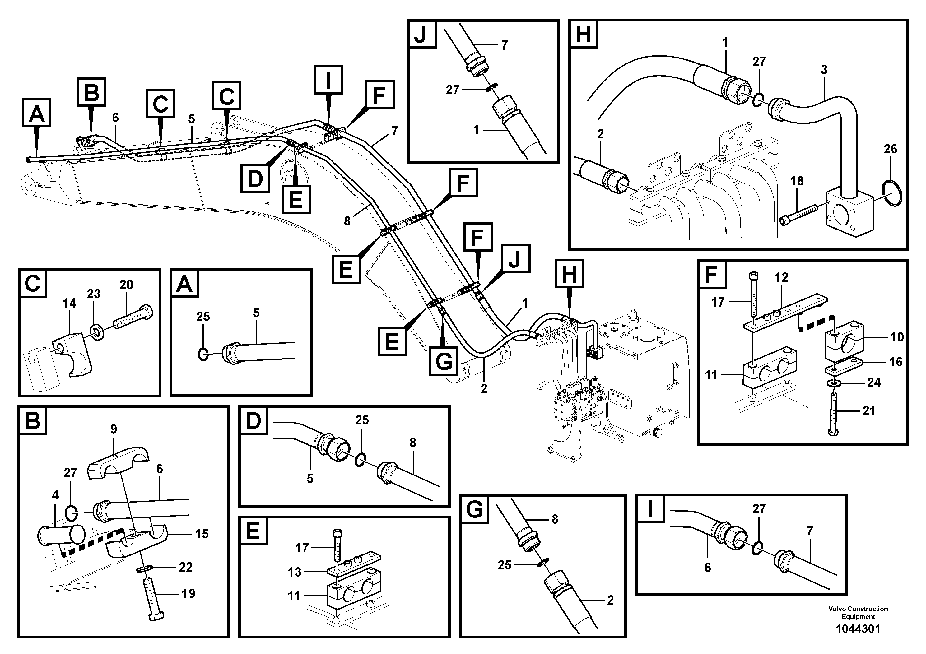 Fuel miser valve VOE14589782 VOLVO