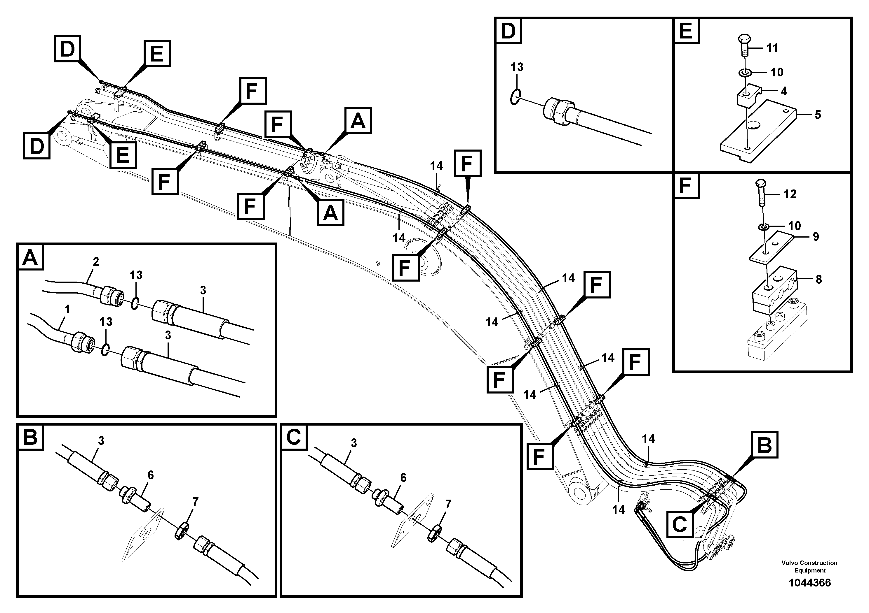 Pipe VOE14652902 VOLVO