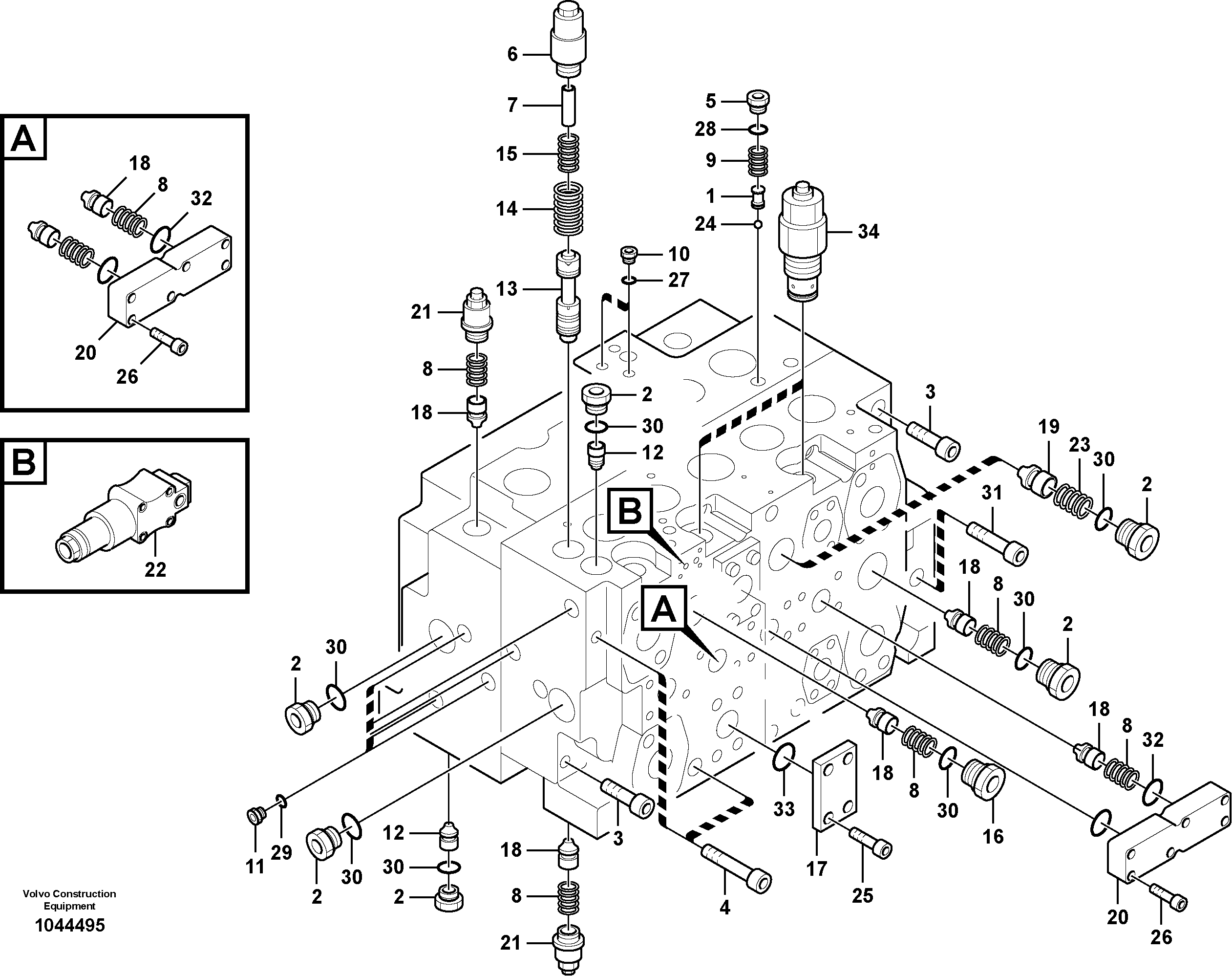 Baggage Strap VOE14577809 VOLVO