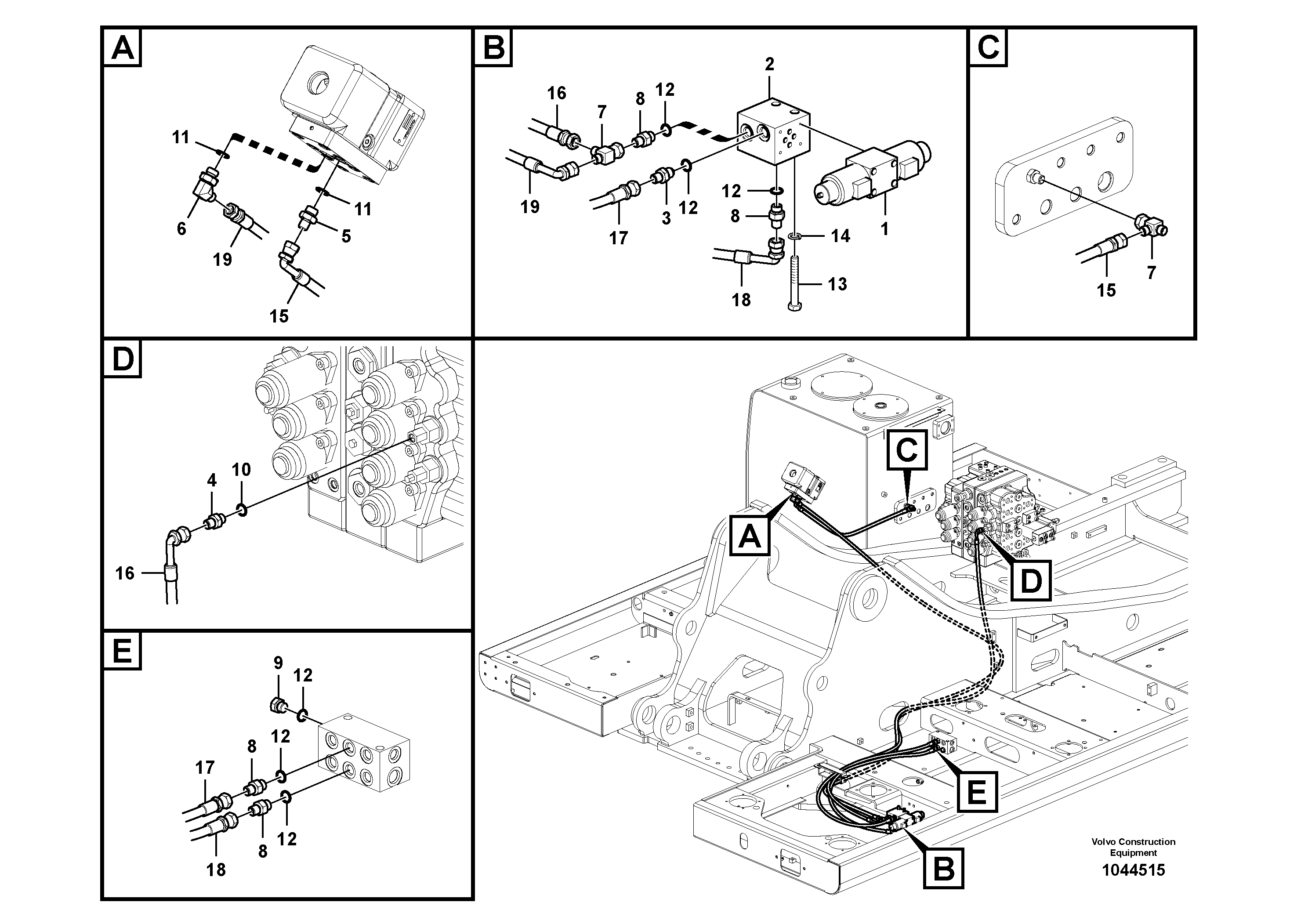 Timing gear casing SA9453-02279 VOLVO