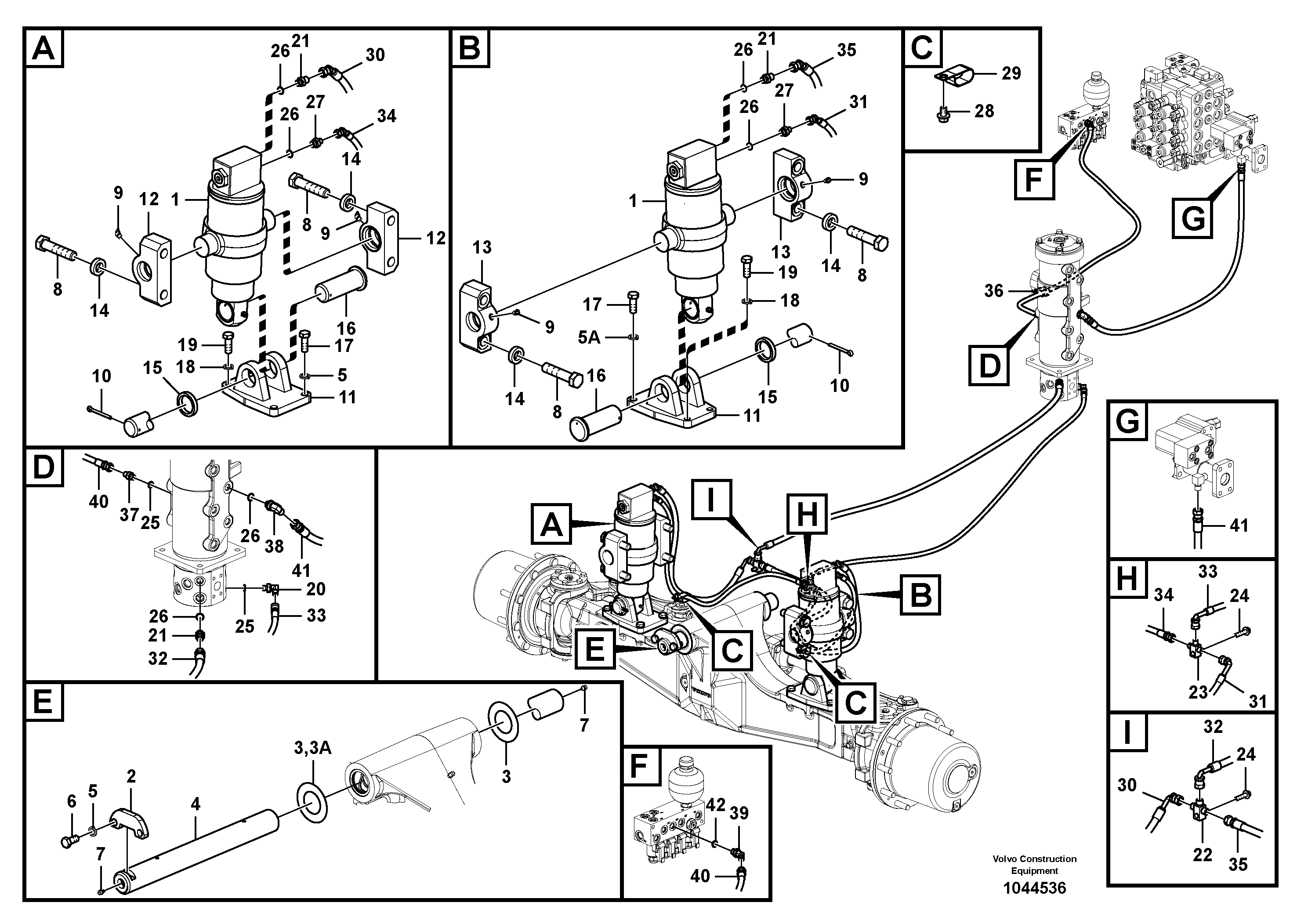 Cable harness,upper.s VOE14567277 VOLVO
