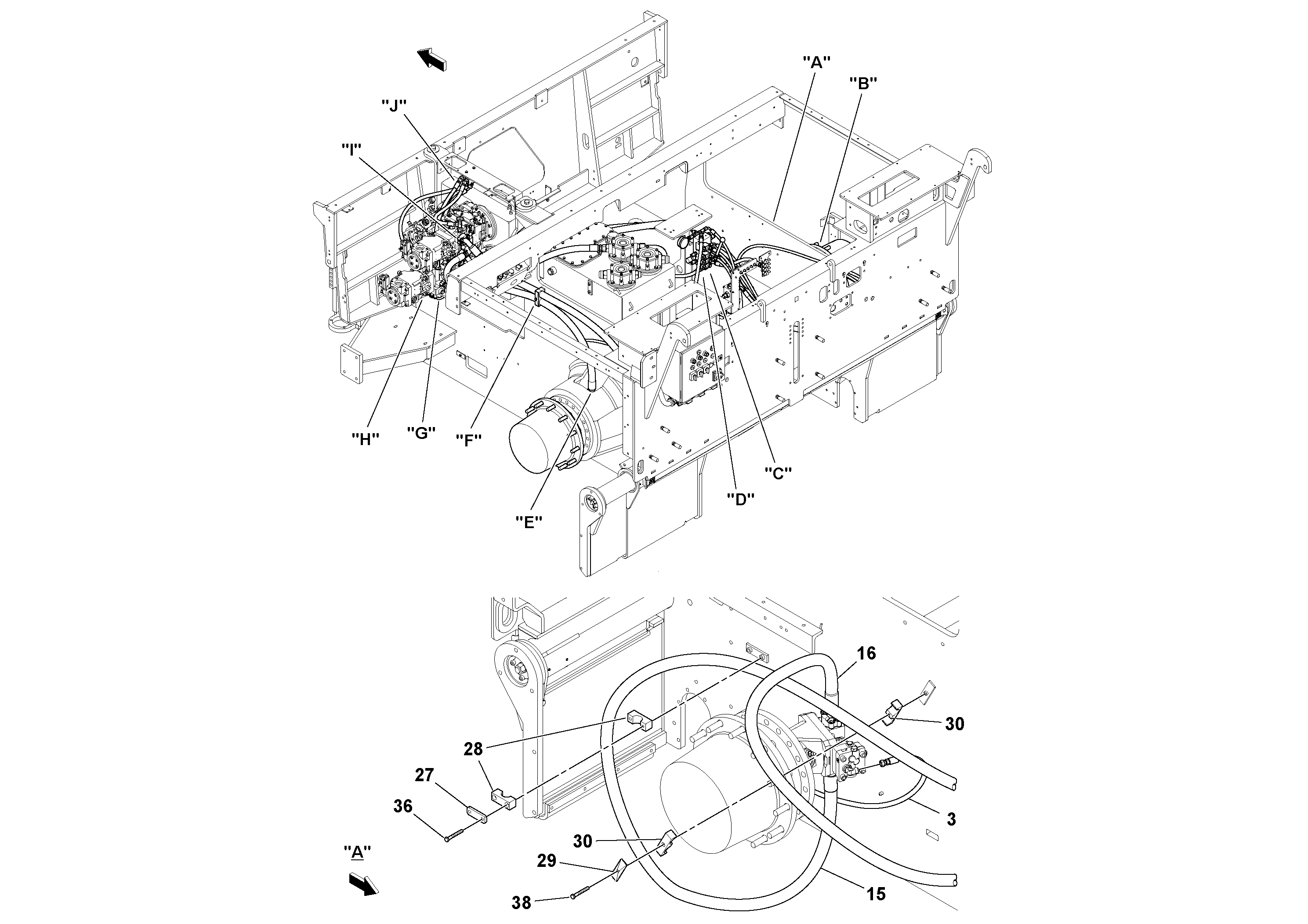 Mounting rail RM95103859 VOLVO